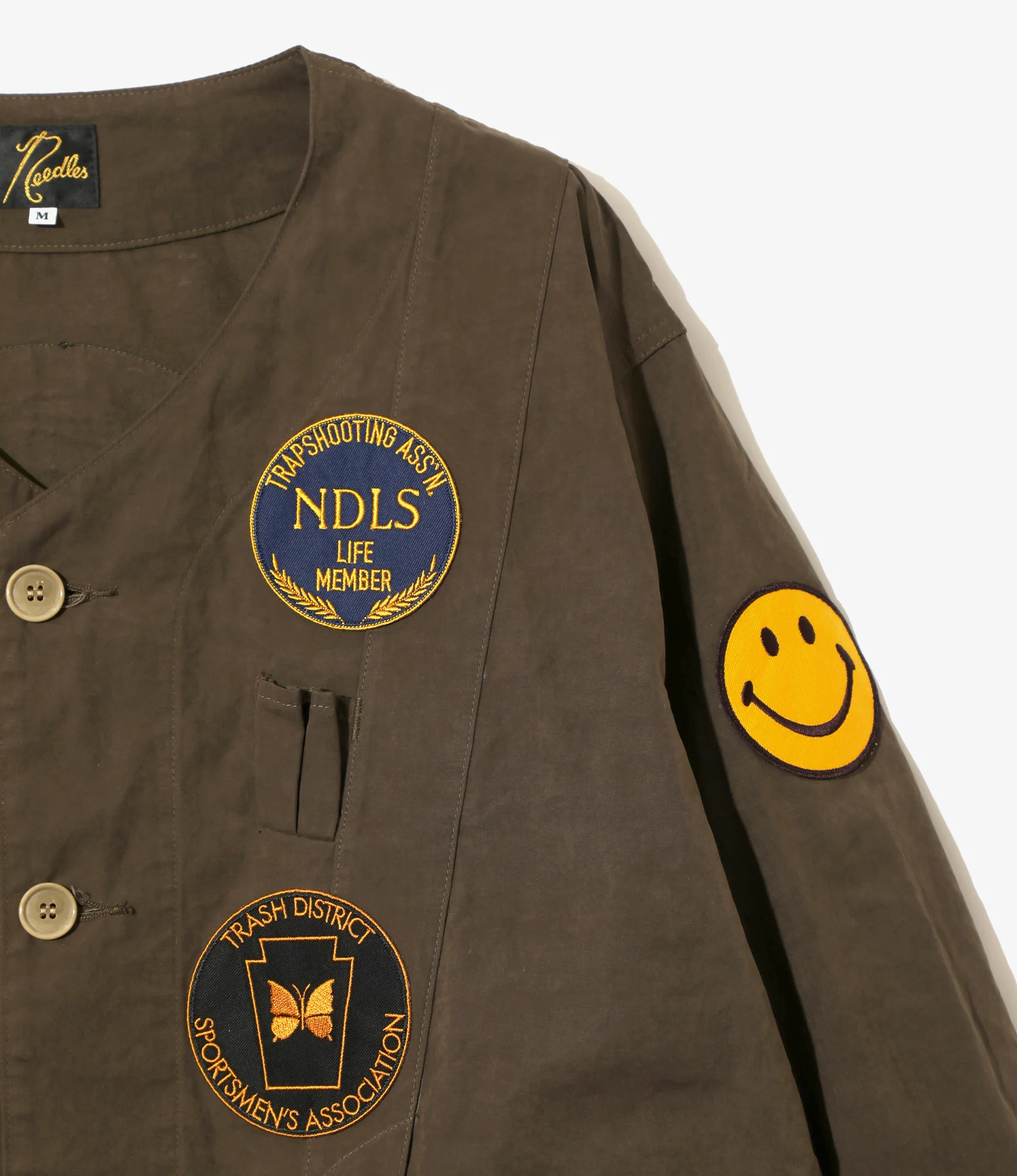 Shooting Jacket – Brown Waxed Cloth - Image 3