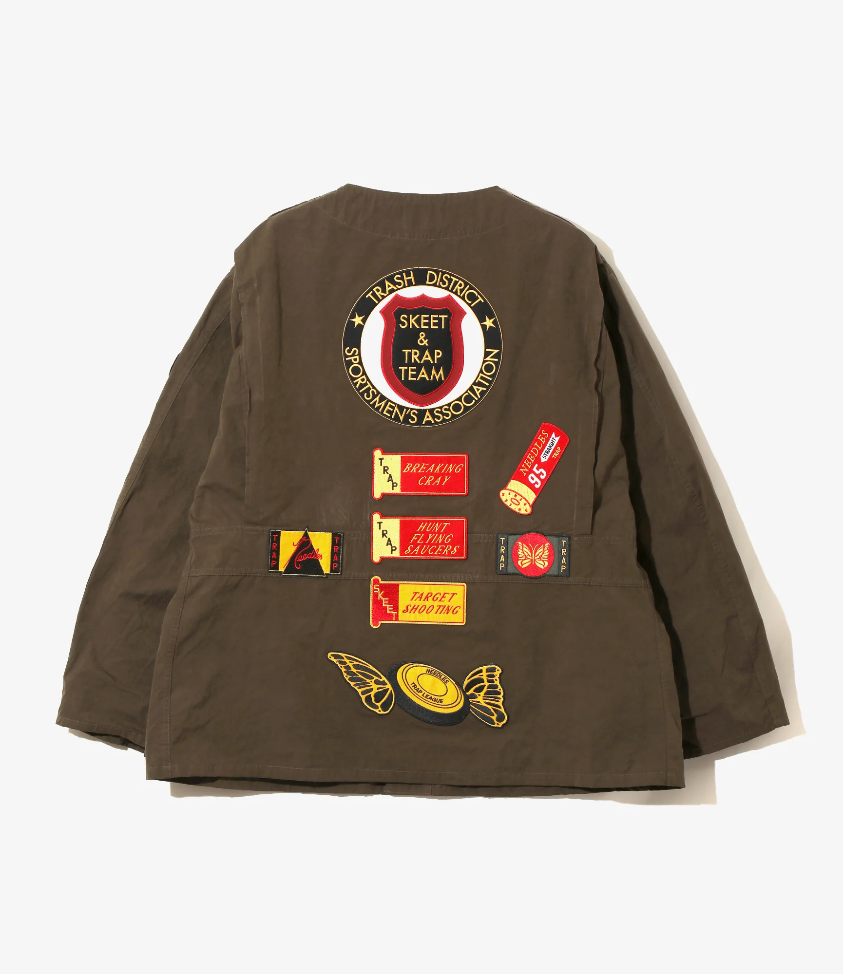 Shooting Jacket – Brown Waxed Cloth - Image 6