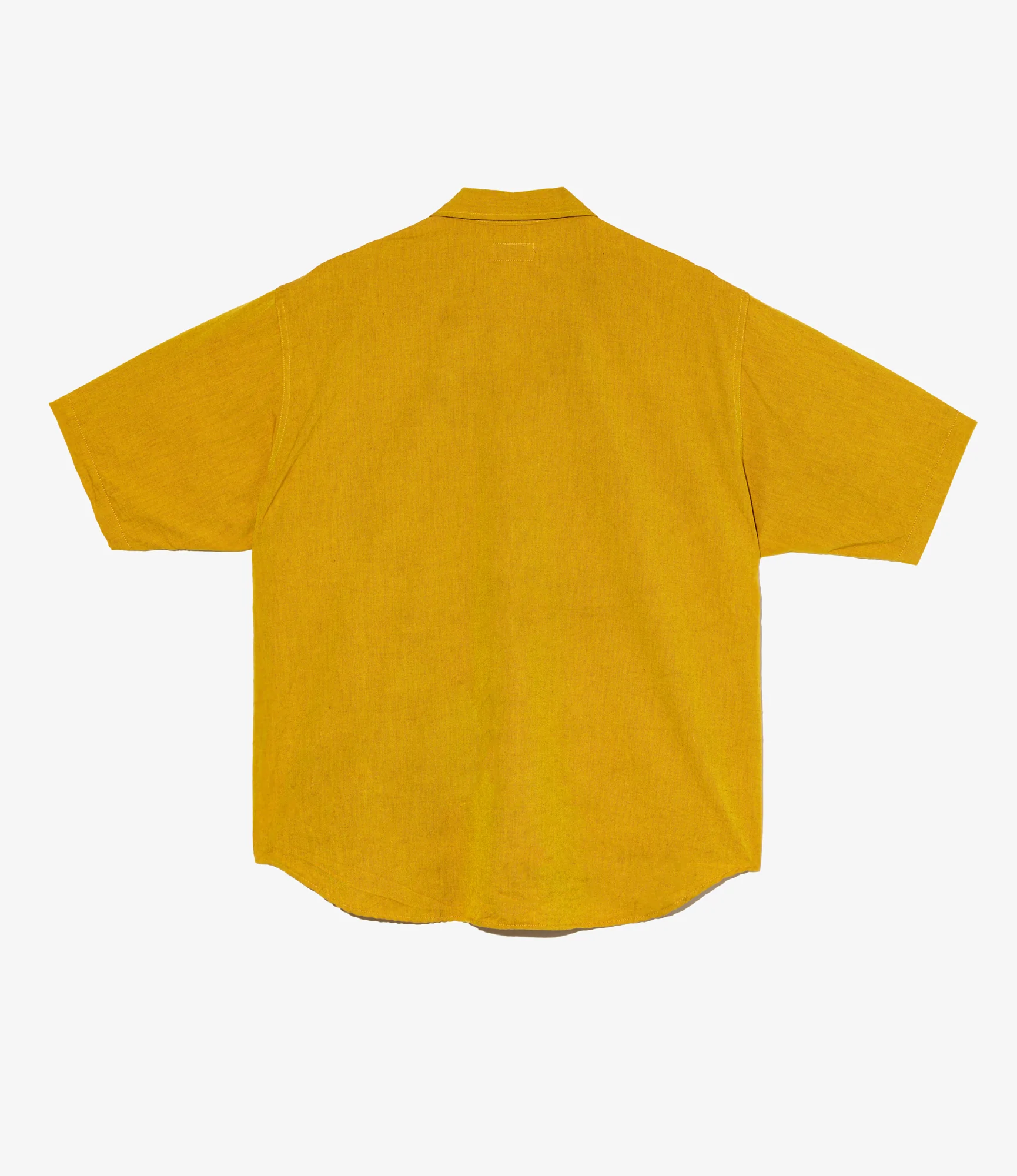 Spinnaker Shirt – Yellow Iridescent Cotton - Image 2