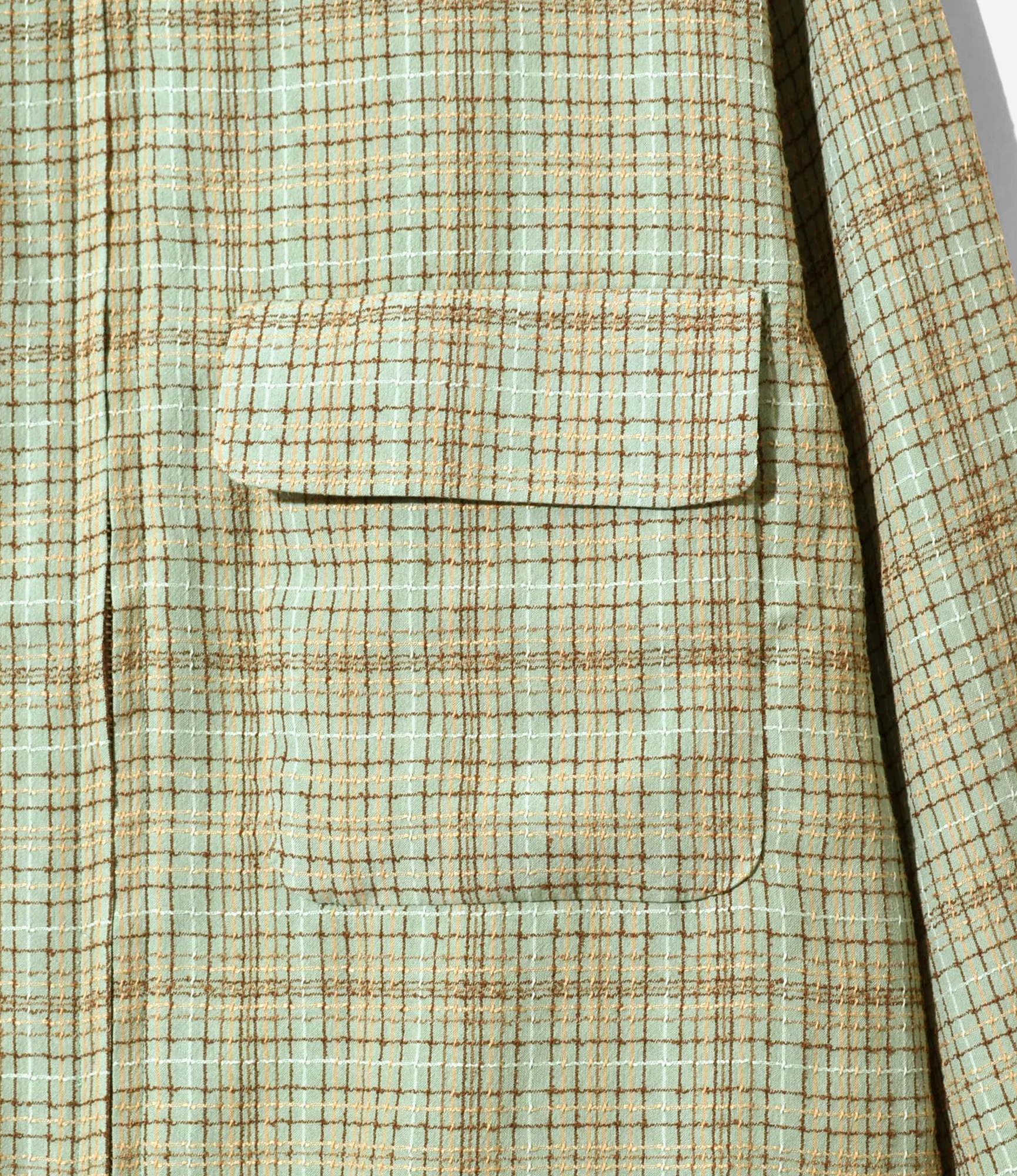 Sports Jacket – Mint Grid Dobby - Image 3