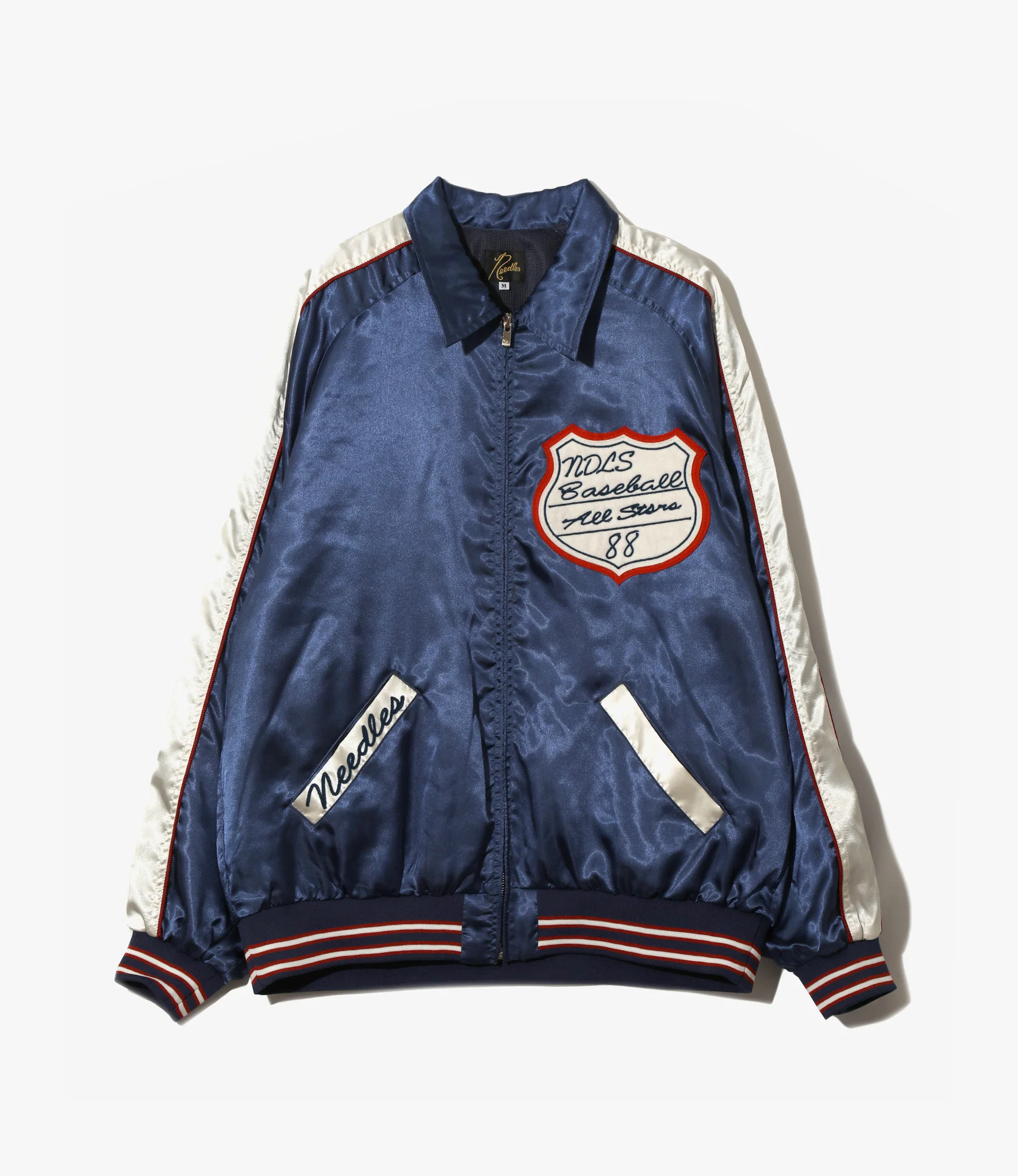 Stadium Jacket – Navy Sateen
