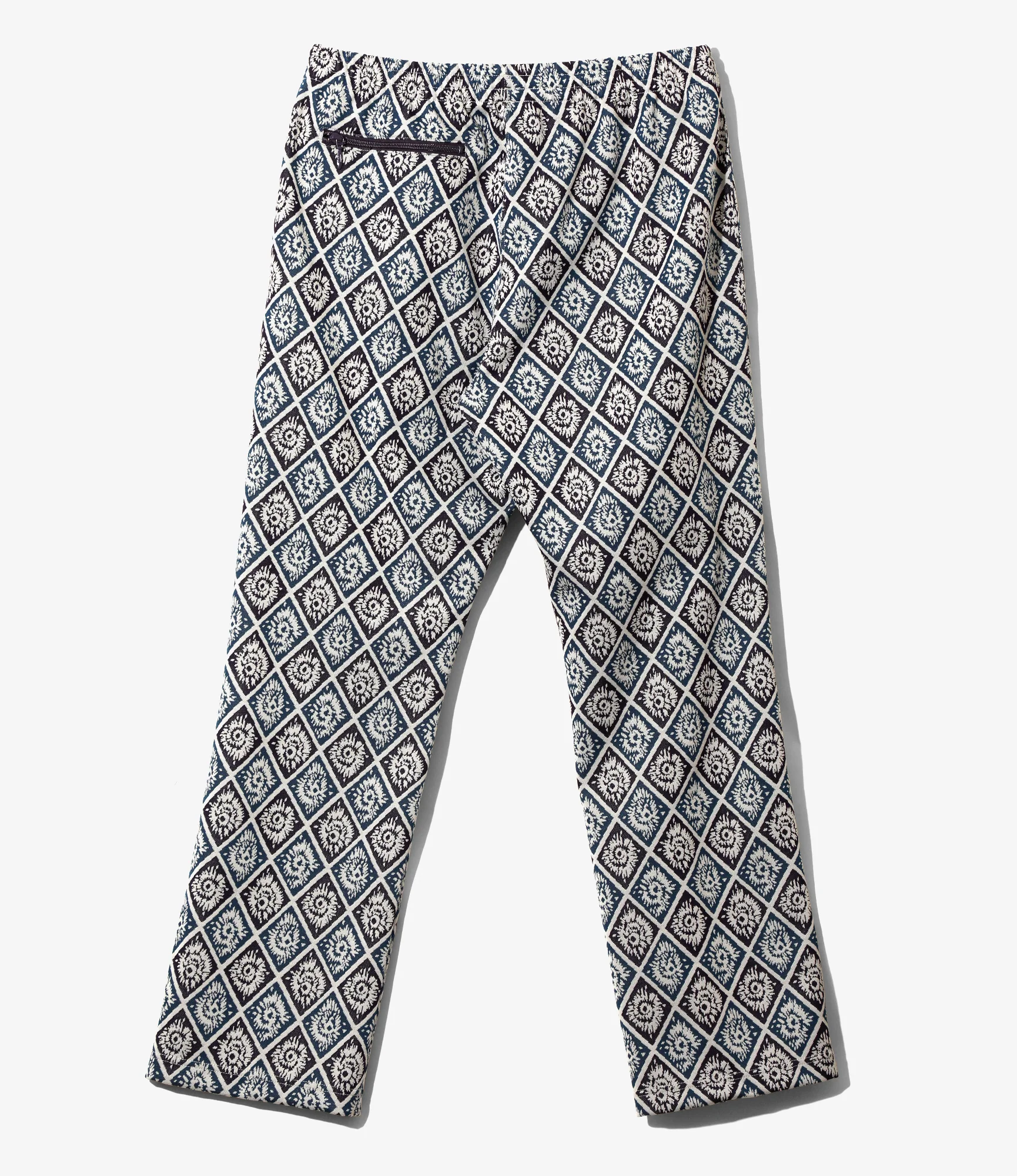 Track Pant – Blue/Purple Jacquard - Image 4