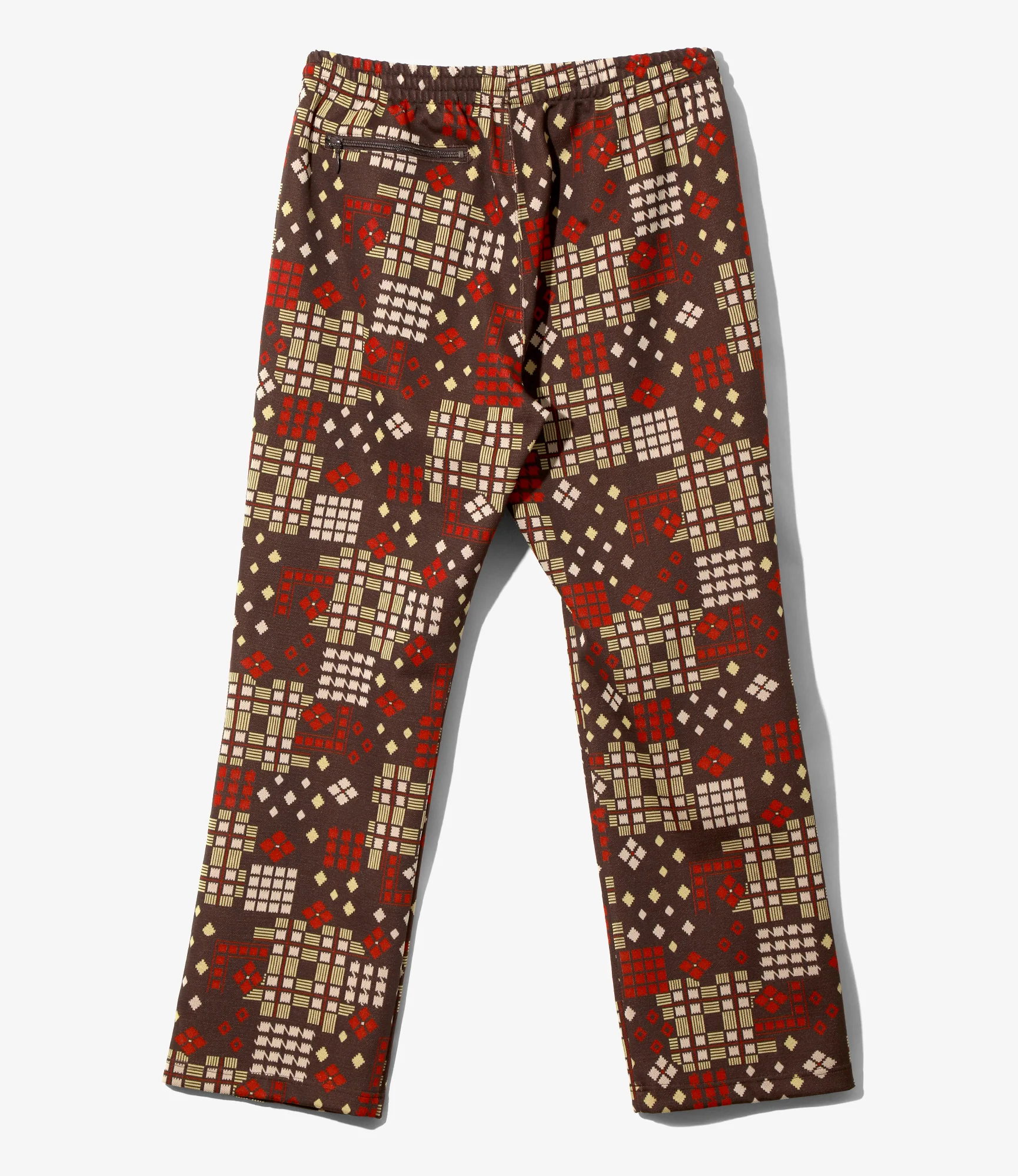 Track Pant – Brown Jacquard - Image 4