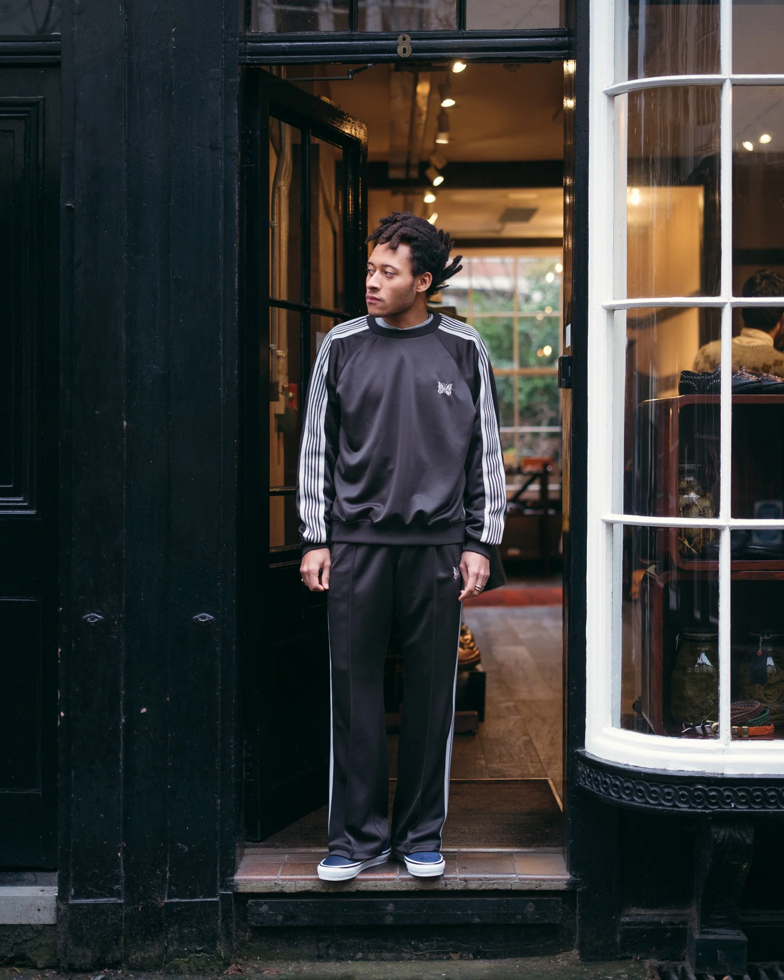 Track Pant – Charcoal Poly Smooth - Image 2