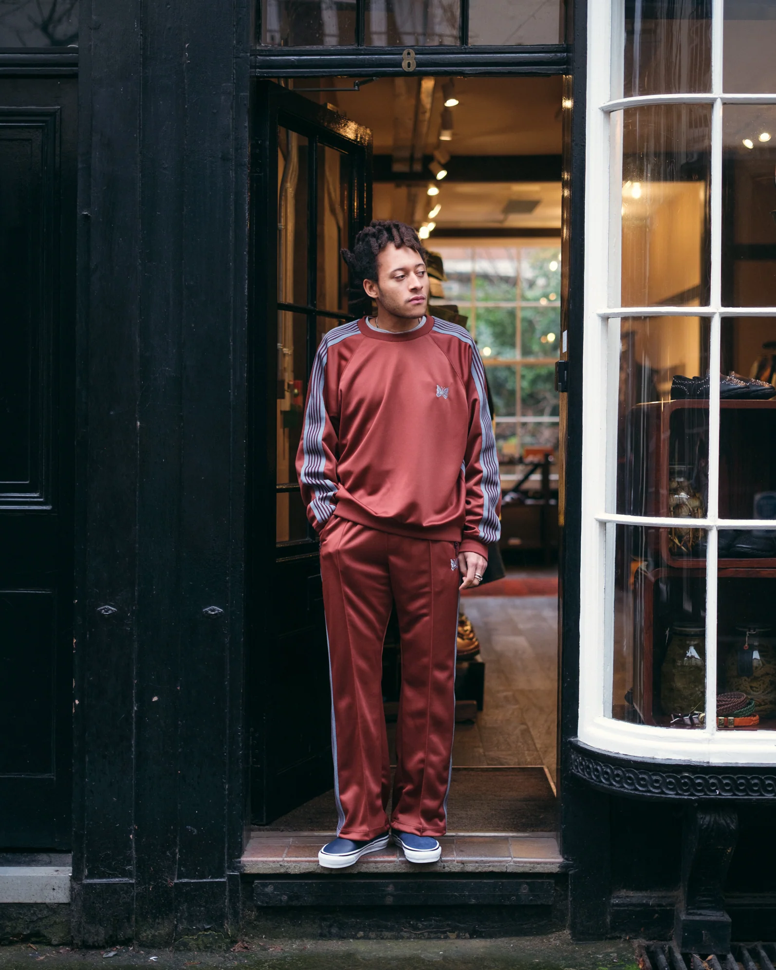 Track Pant – Rust Poly Smooth - Image 2
