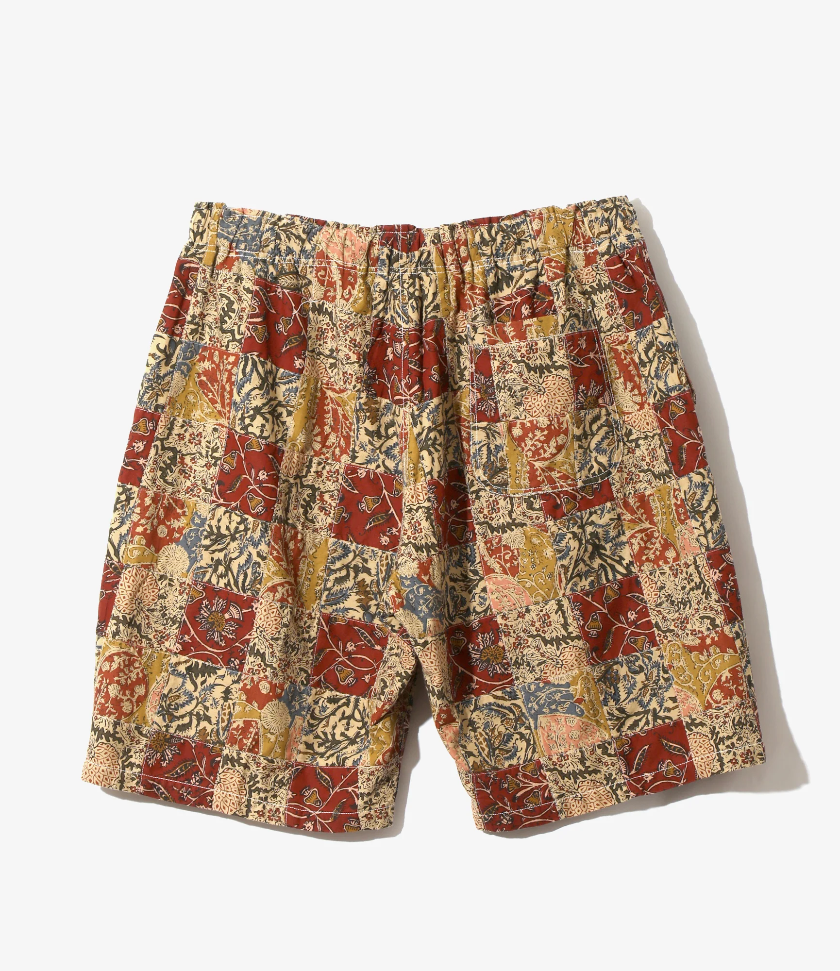 String Slack Short – Patchwork Batik Print - Image 3