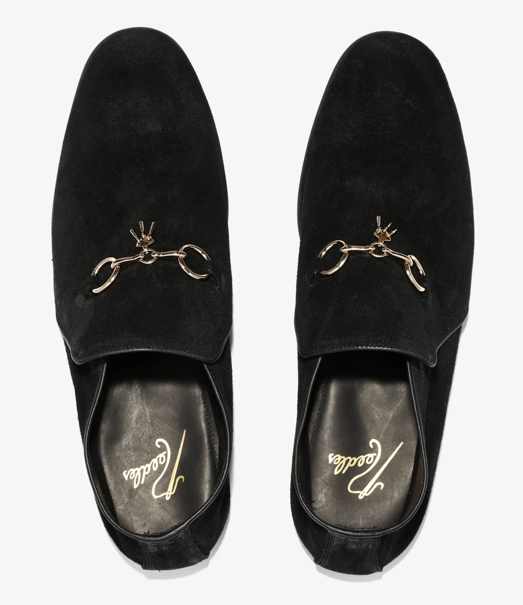 Tassel Bit Slip-On Chukka Boot – Black Rough Out - Image 3