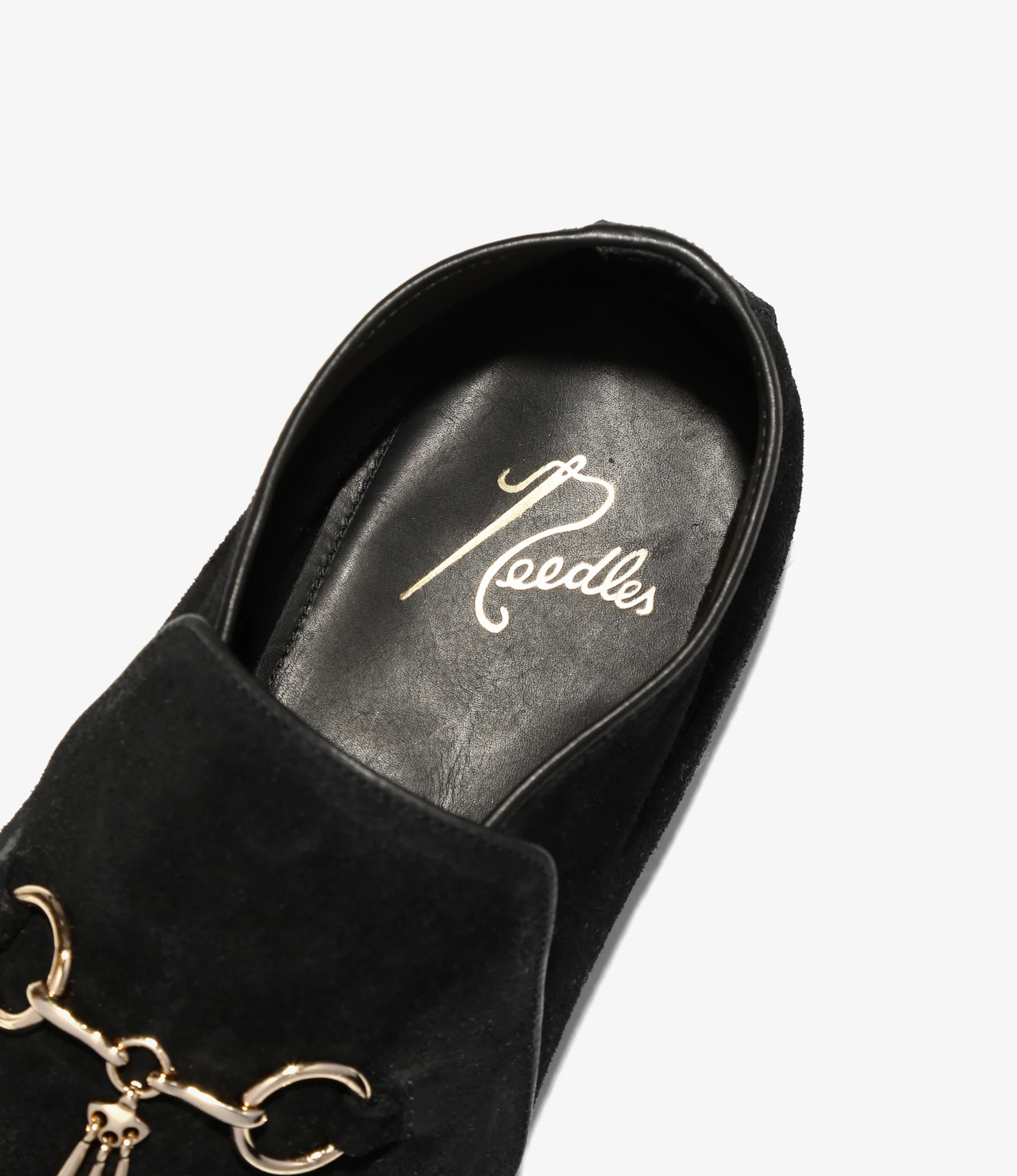 Tassel Bit Slip-On Chukka Boot – Black Rough Out - Image 5