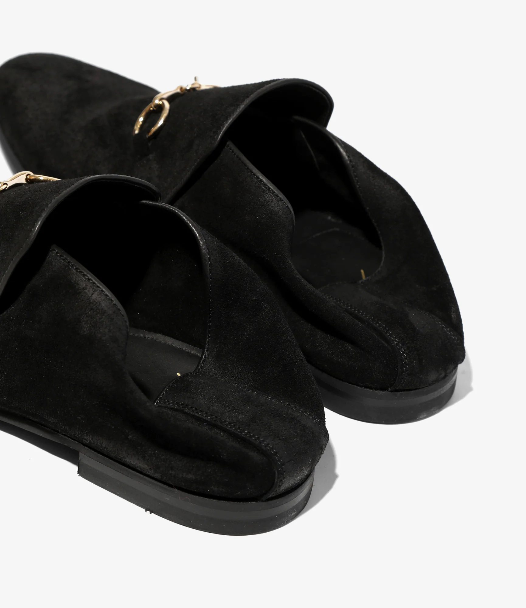 Tassel Bit Slip-On Chukka Boot – Black Rough Out - Image 7