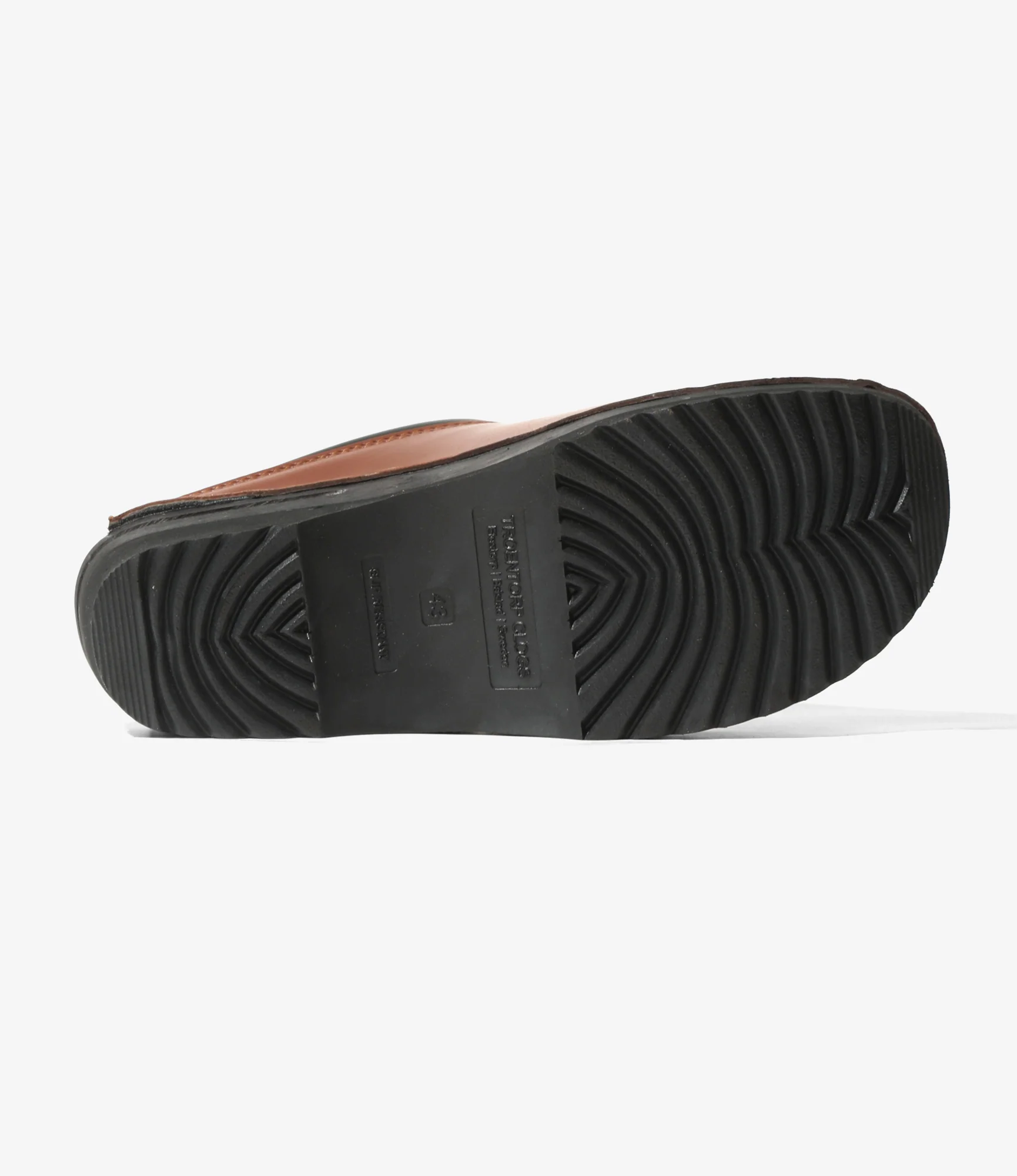 Twin Tassel Clog – Brown Leather - Image 7