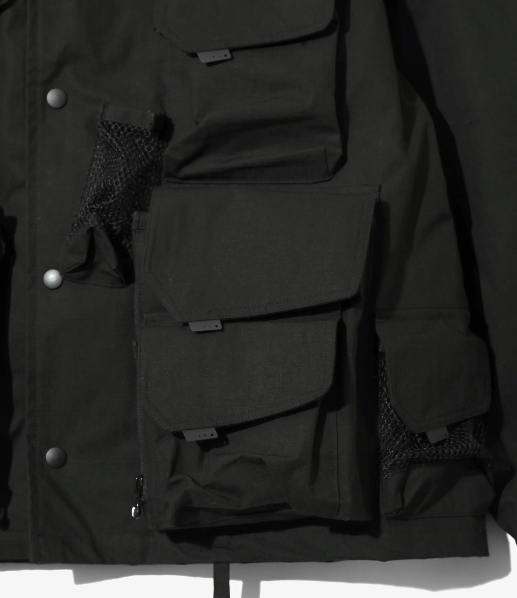 Tenkara Trout Parka – Black Ripstop - Image 3