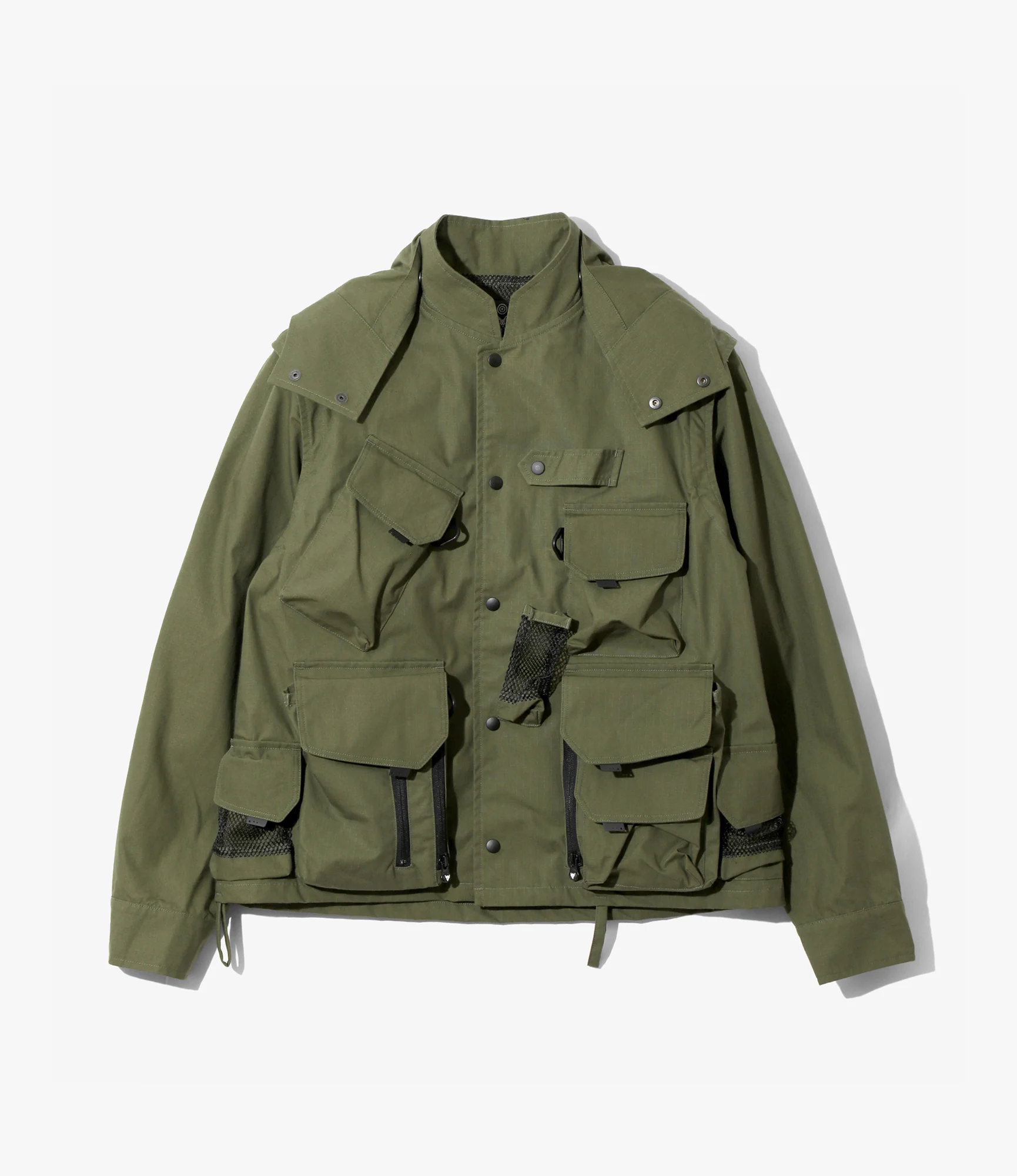 Tenkara Trout Parka – Olive Ripstop