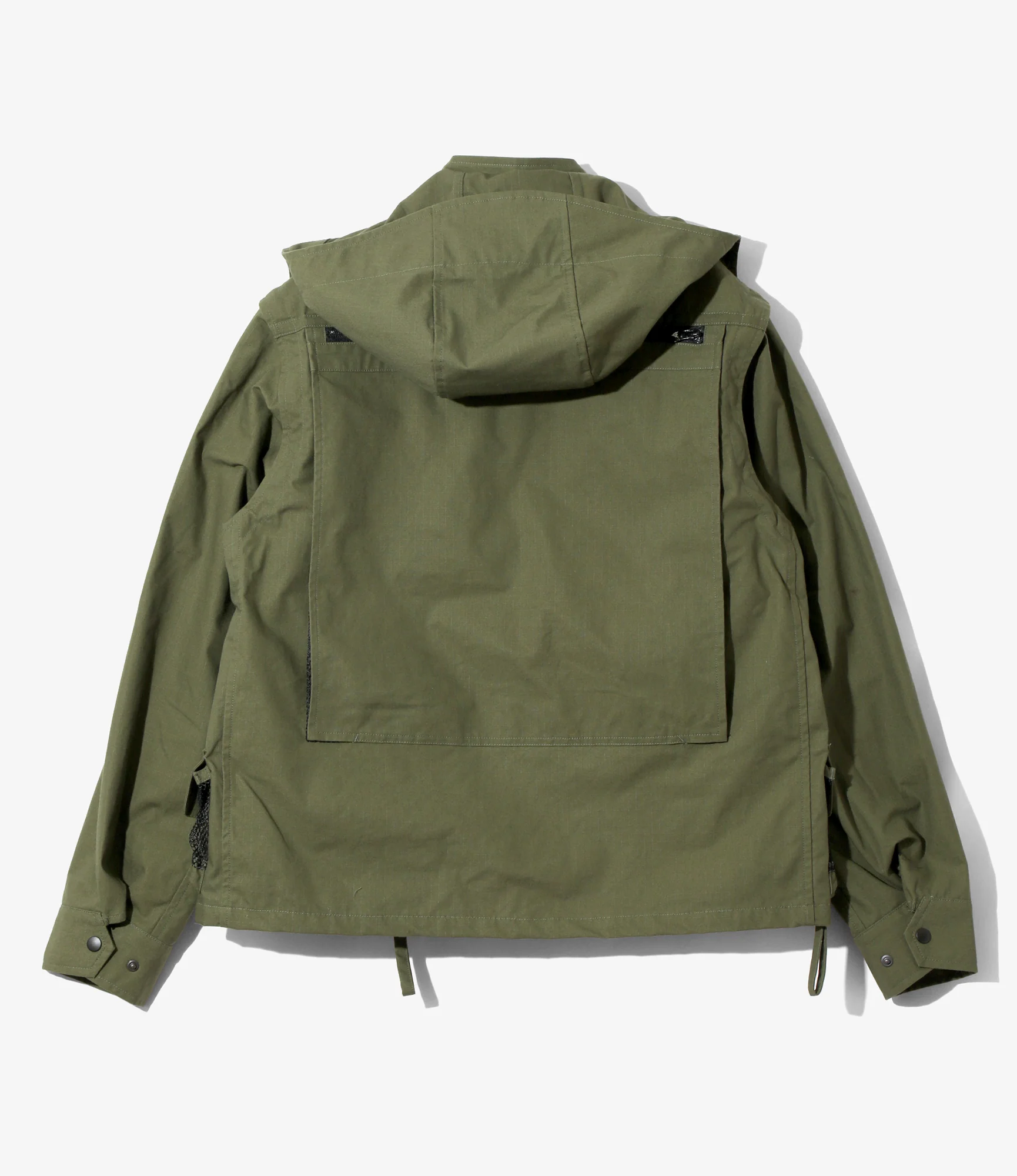Tenkara Trout Parka – Olive Ripstop - Image 4