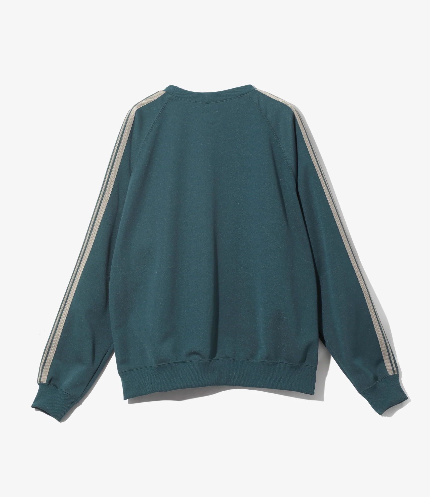 Track Crew Neck Shirt – Green Poly Smooth - Image 4
