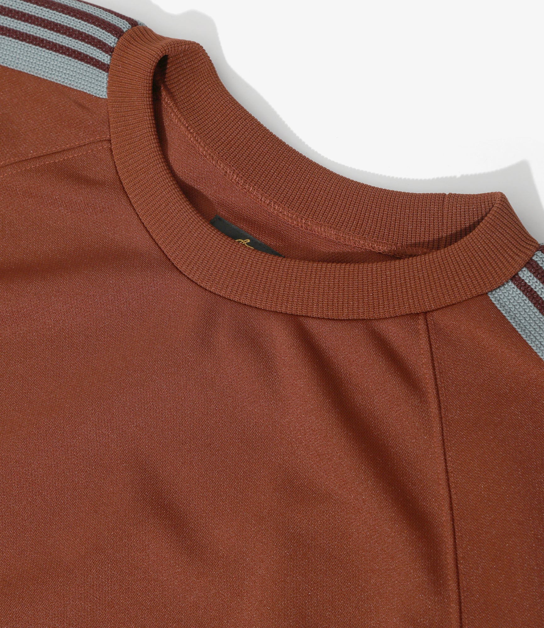 Track Crew Neck Shirt – Rust Poly Smooth - Image 3