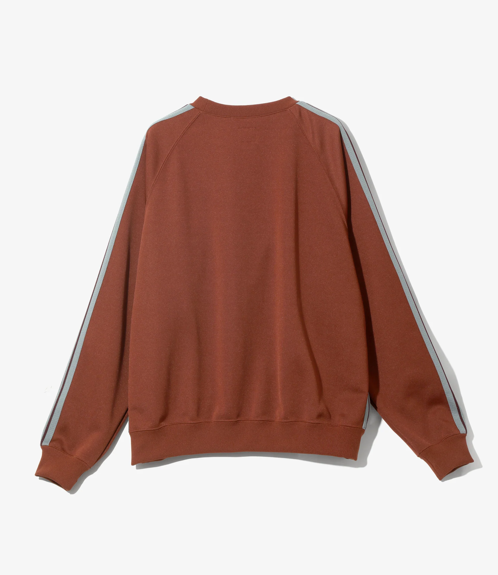 Track Crew Neck Shirt – Rust Poly Smooth - Image 4