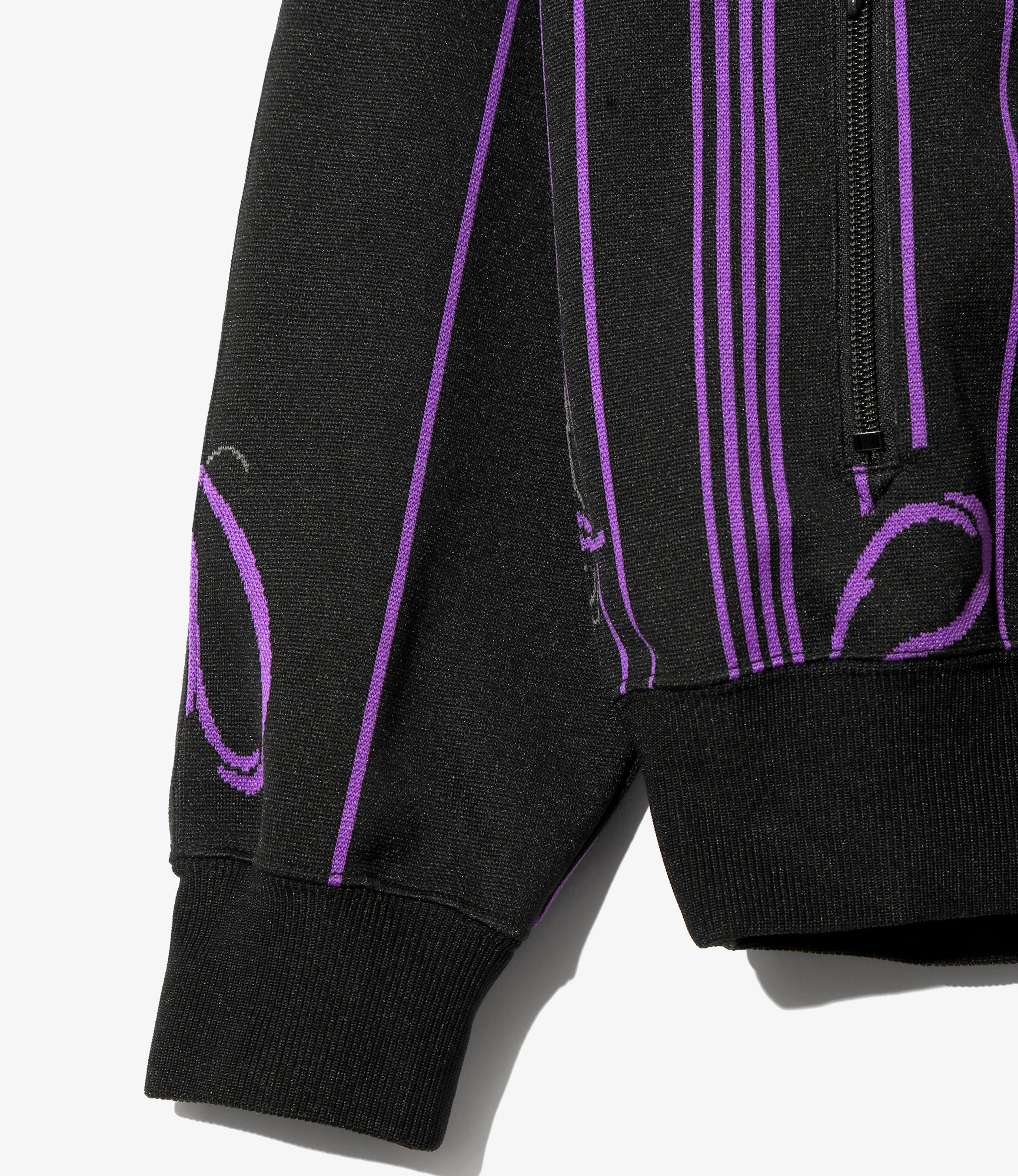 Track Jacket – Black Jacquard - Image 3
