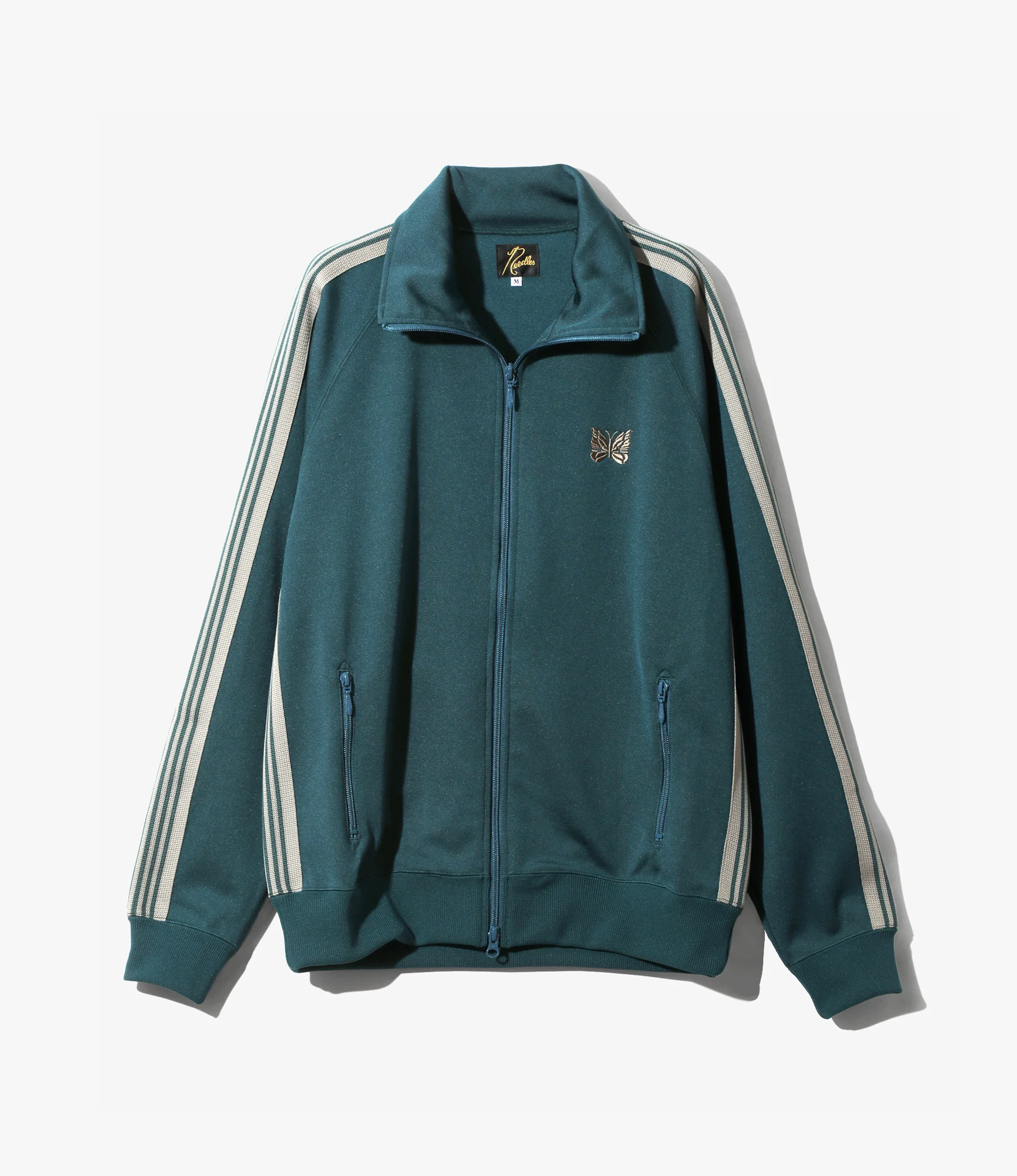 Track Jacket – Green Poly Smooth