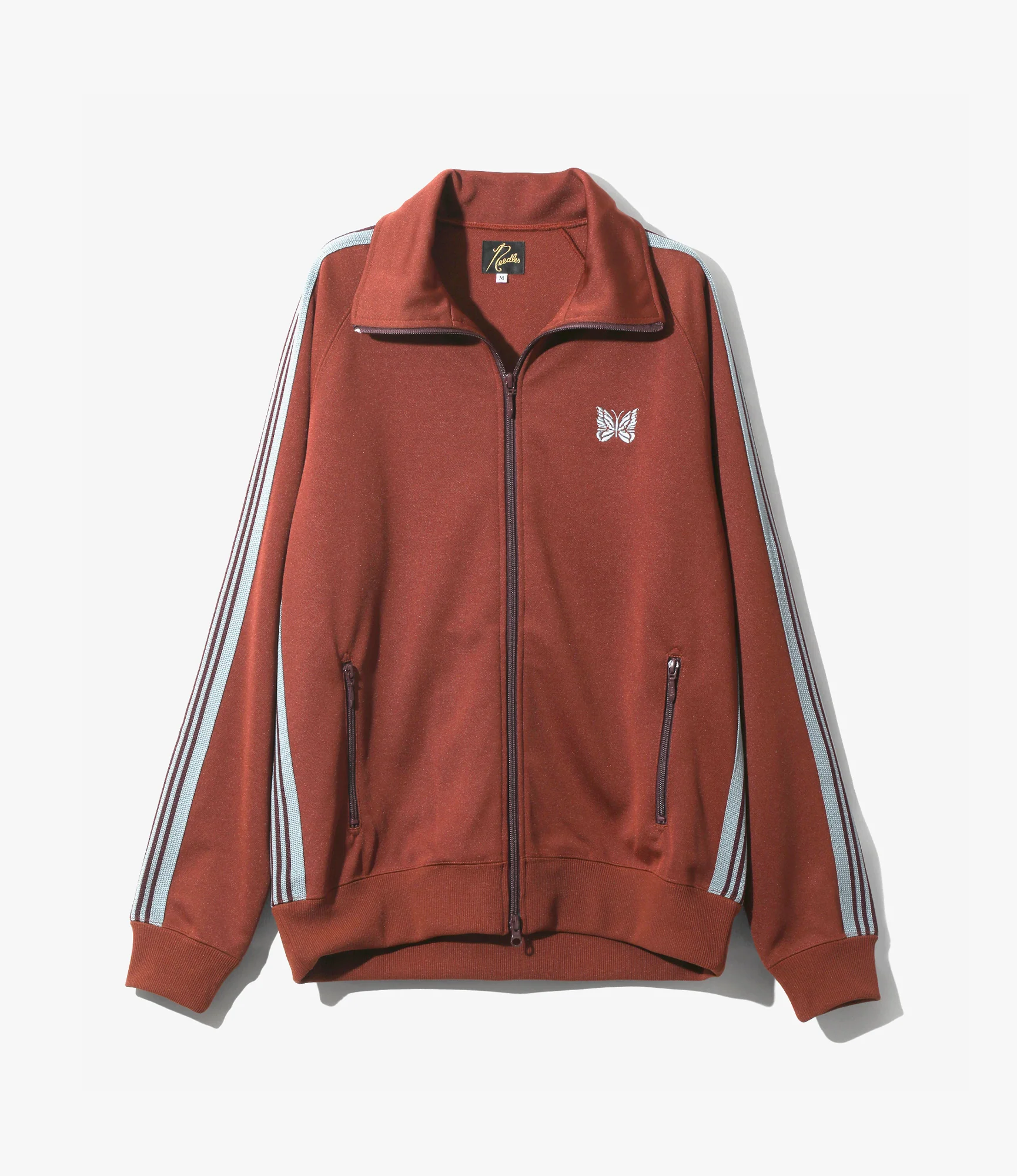 Track Jacket – Rust Poly Smooth