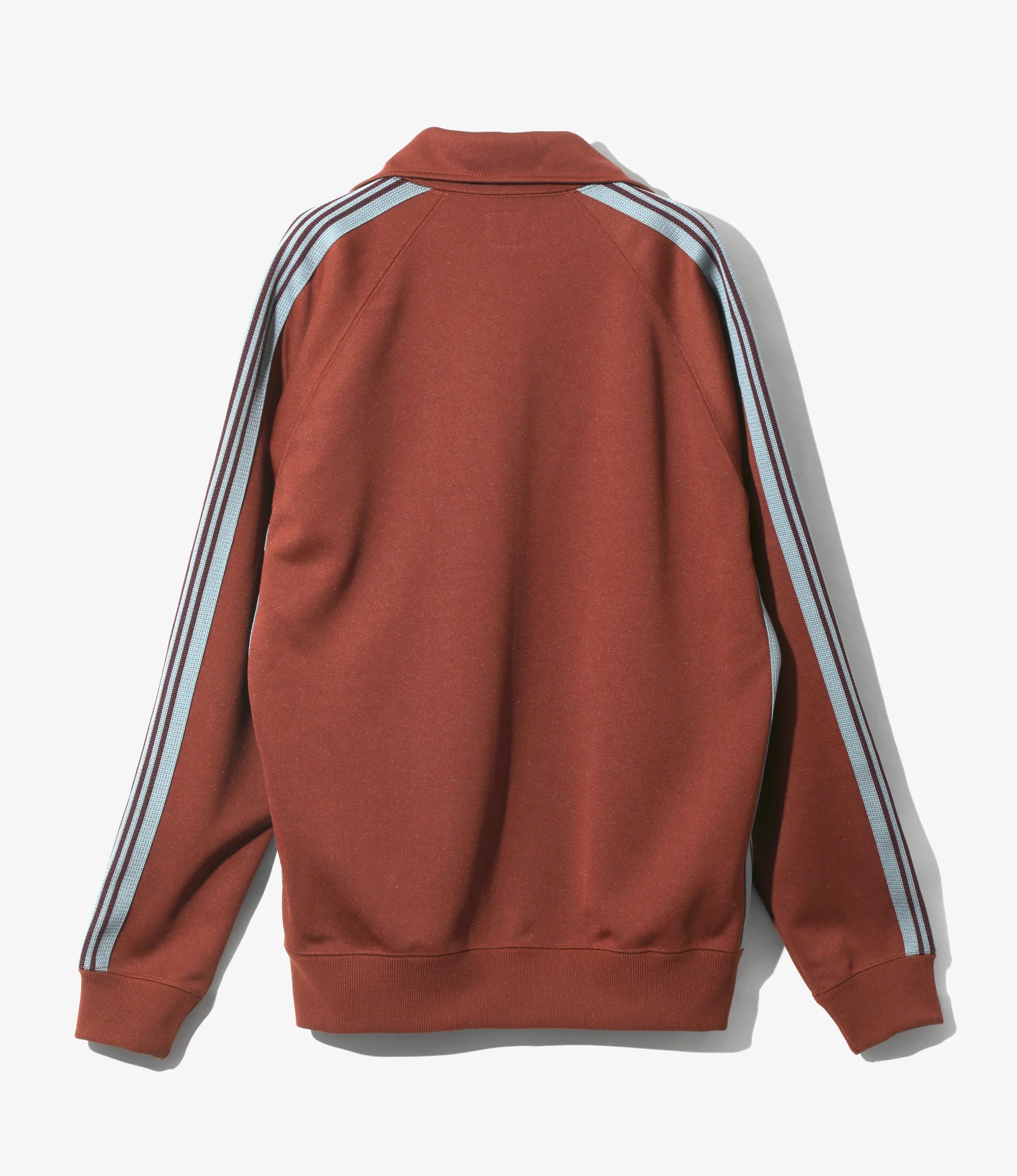 Track Jacket – Rust Poly Smooth - Image 4