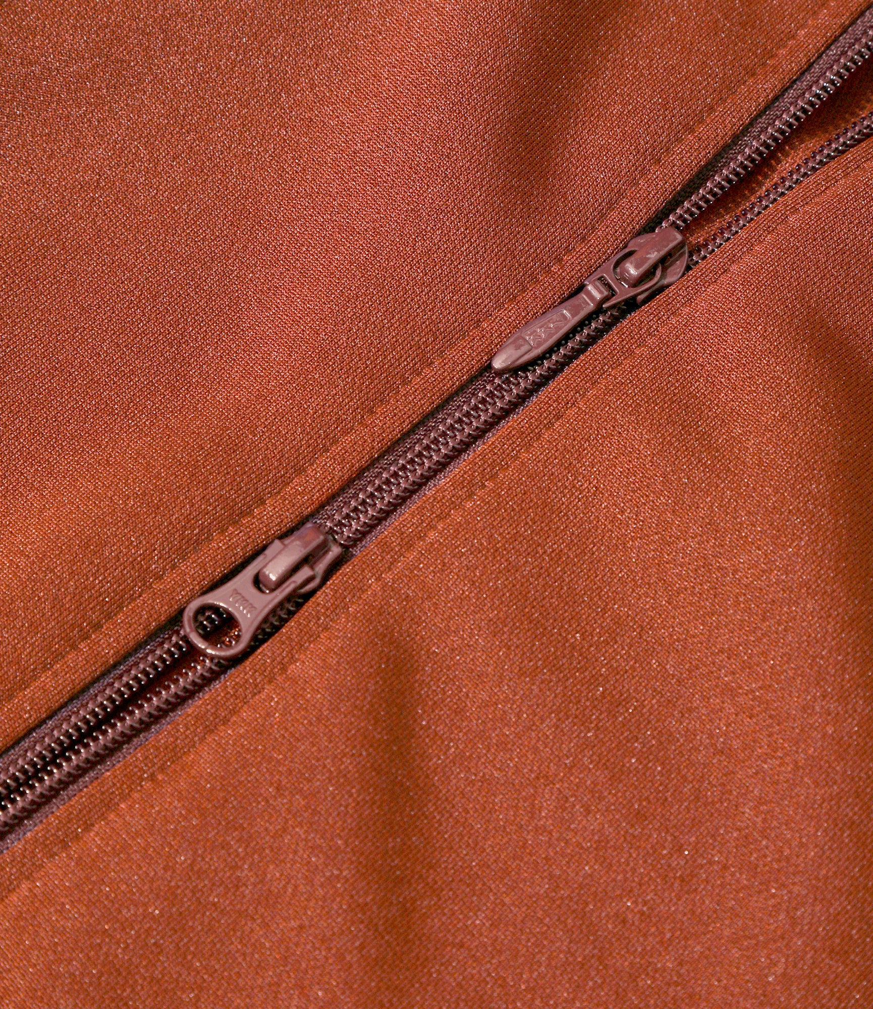 Track Jacket – Rust Poly Smooth - Image 5