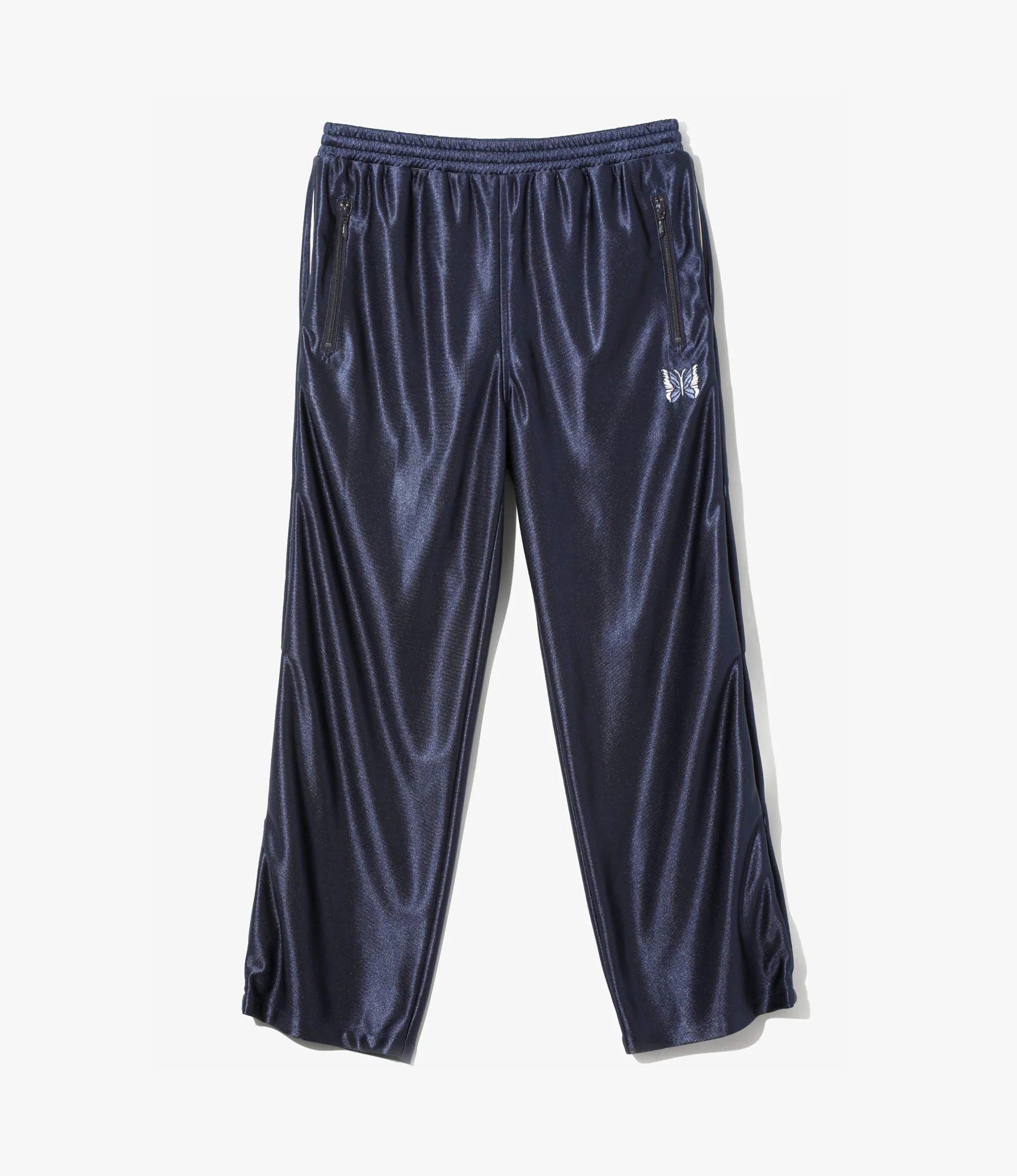 Track Pant – Navy Tricot Sateen