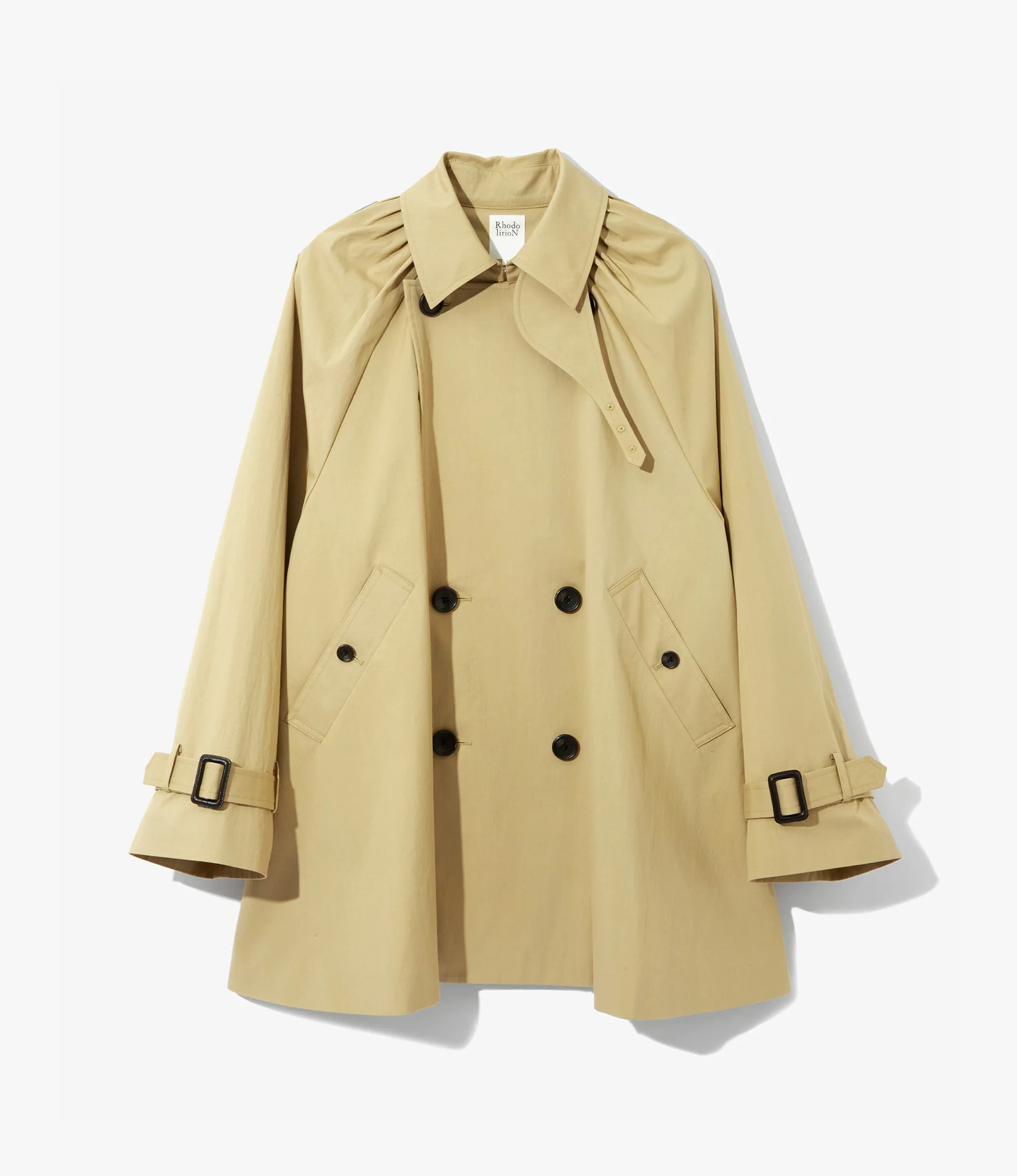 Trench Coat – Khaki Oxford Cloth