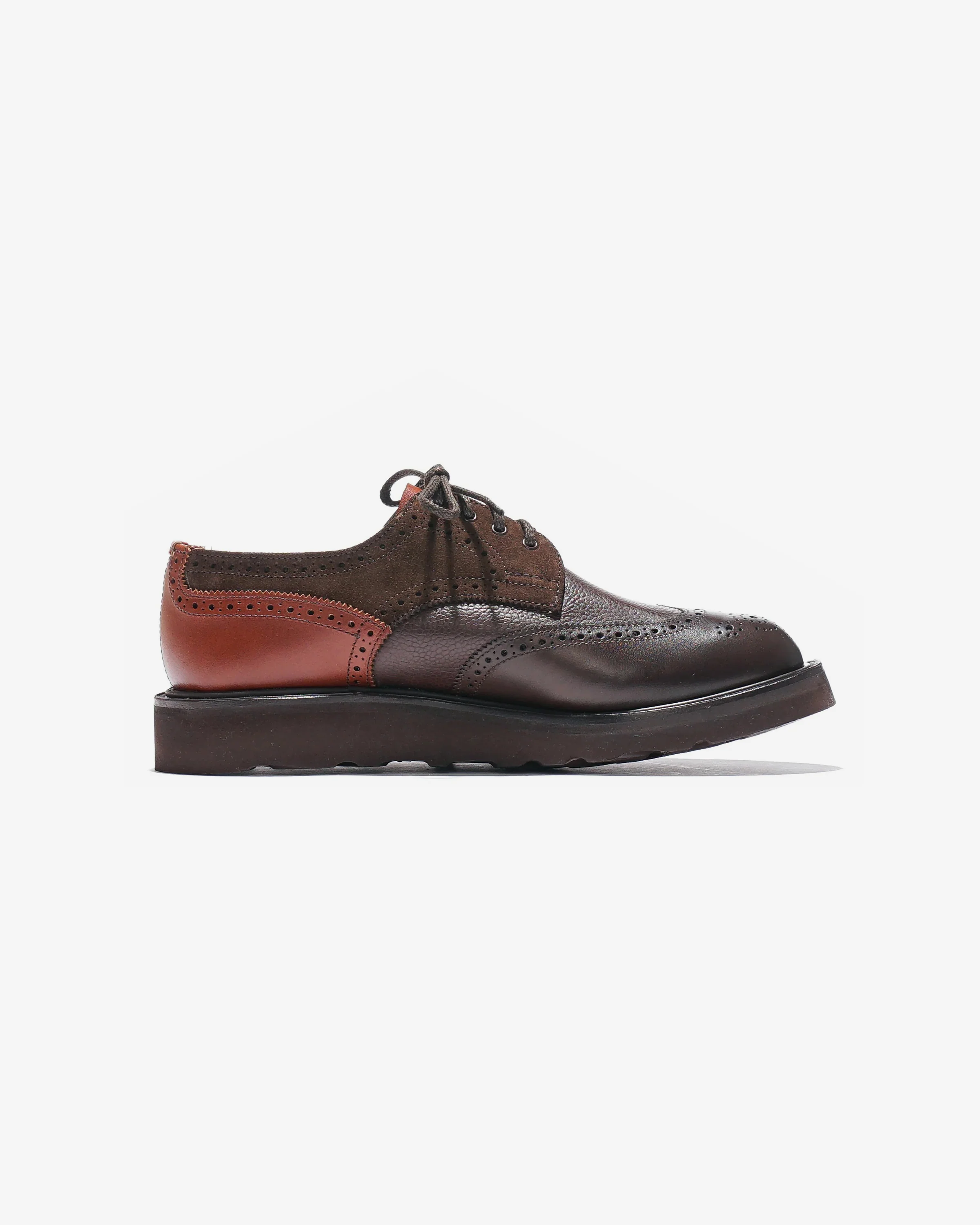 Multi-Tone Derby – Brown Leather - Image 4