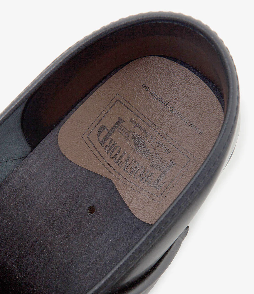 Closed Back 'Van Gogh' Clog – Black Leather - Image 5