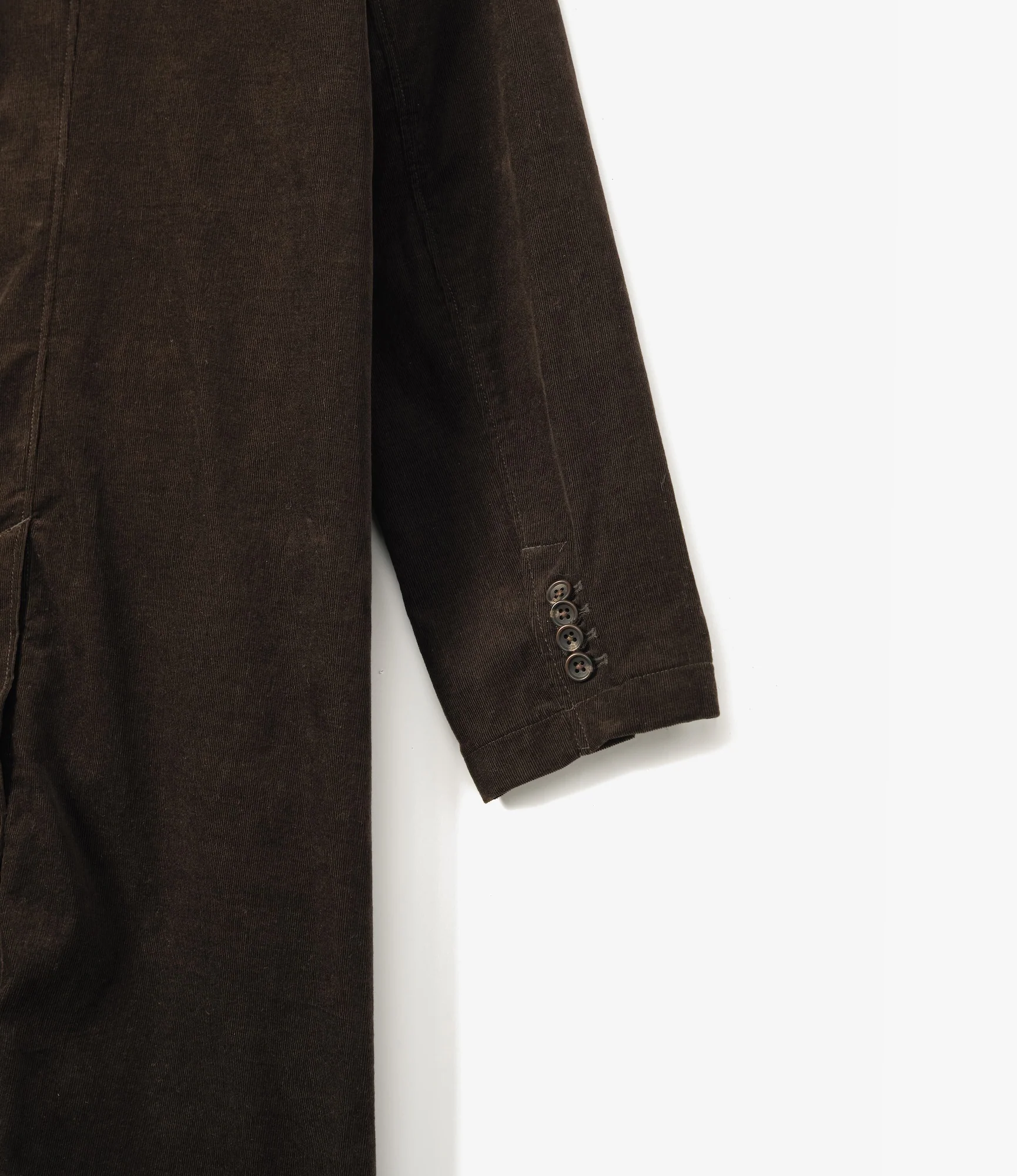 Tux Dress – Dark Brown Baby Corduroy - Image 5