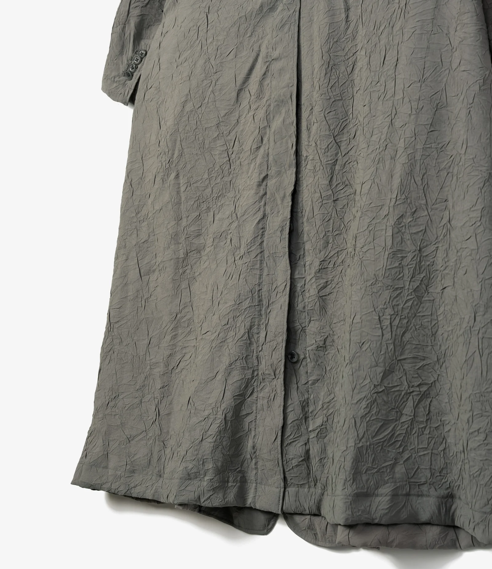 Tux Dress – Grey Crushed Modal - Image 4