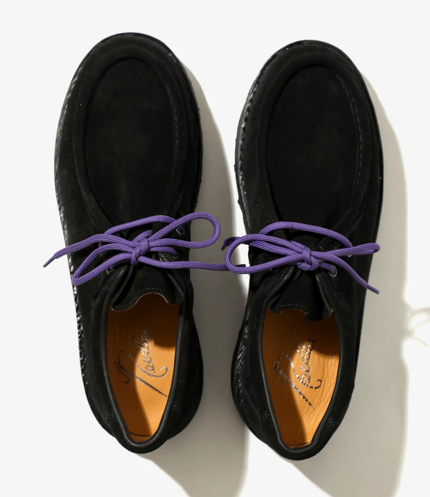 Tyrolean Shoes – Black Suede - Image 3