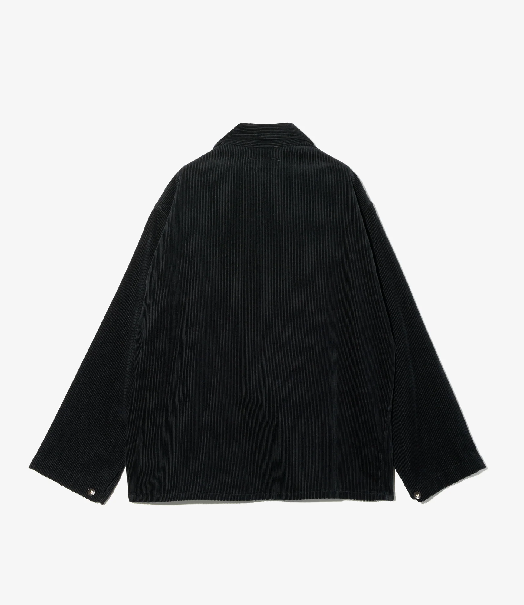 Utility Jacket – Black 8W Corduroy - Image 4