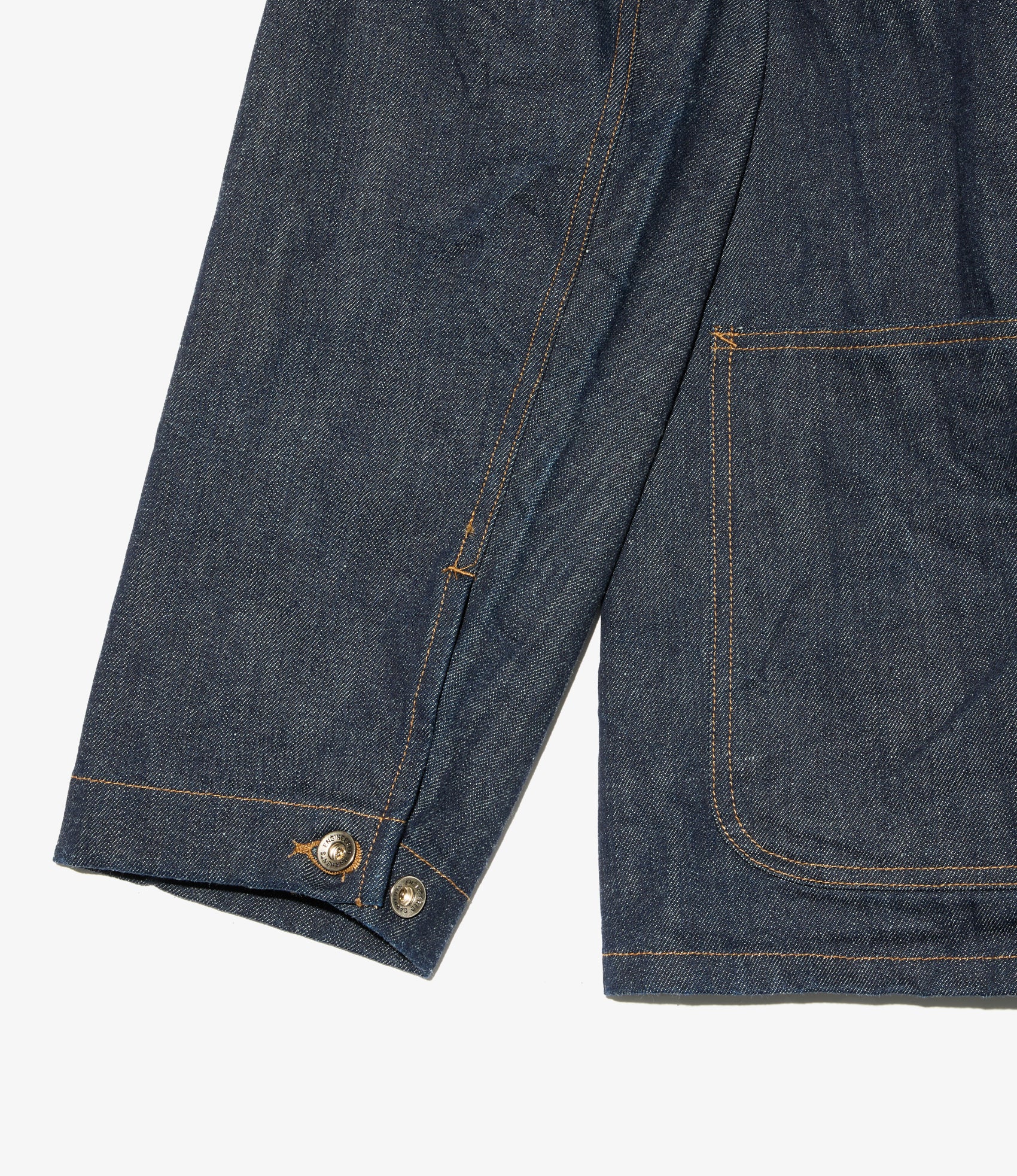 Utility Jacket – Indigo 12oz Cone Denim - Image 3