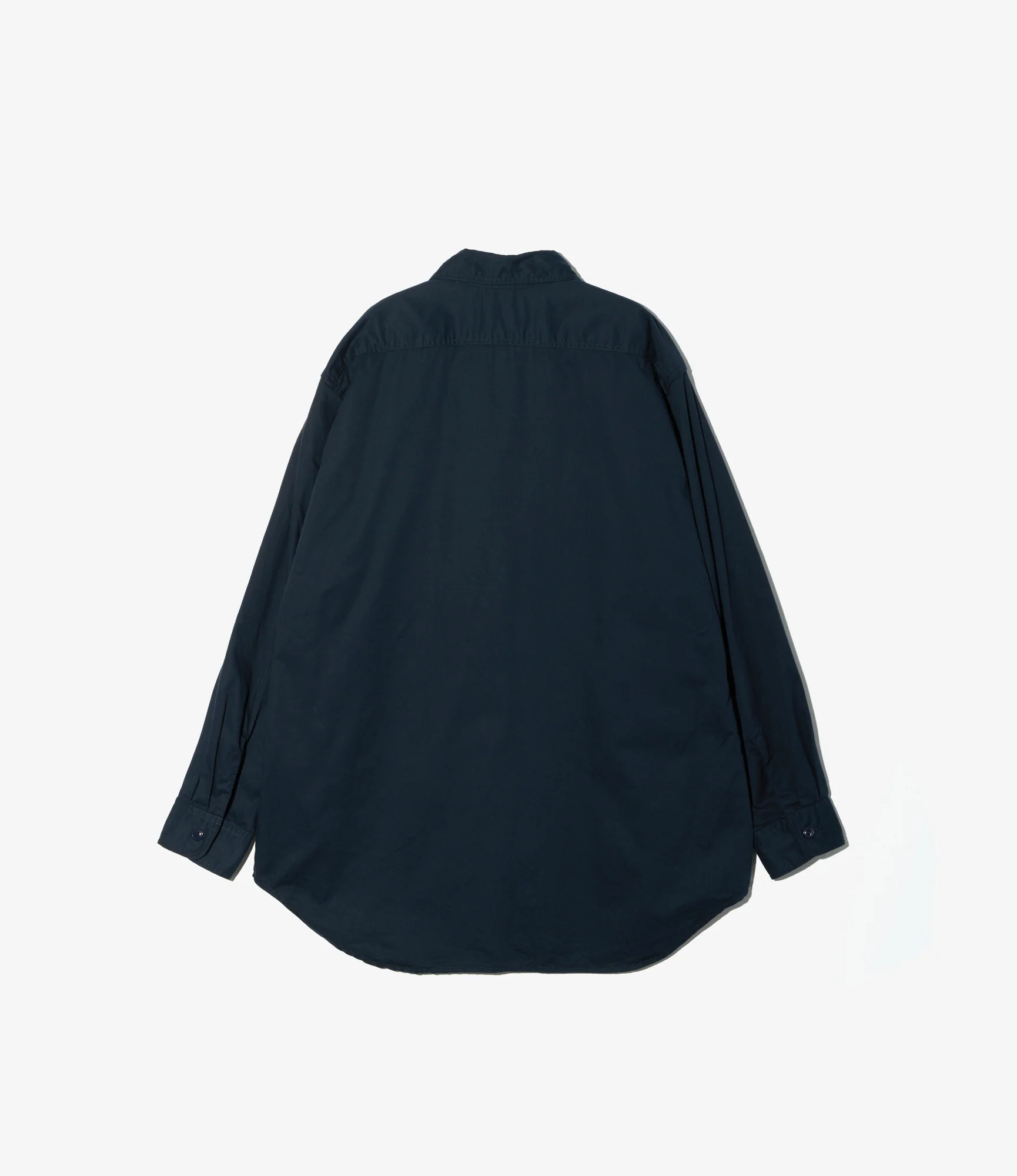 Utility Shirt – Navy Sanded Micro Twill - Image 3