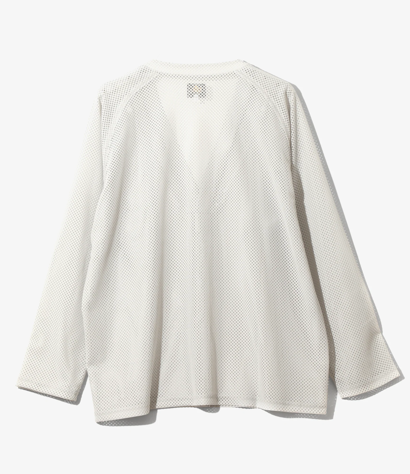 V-Neck Cardigan – Grey Geometric Raschel Lace - Image 3