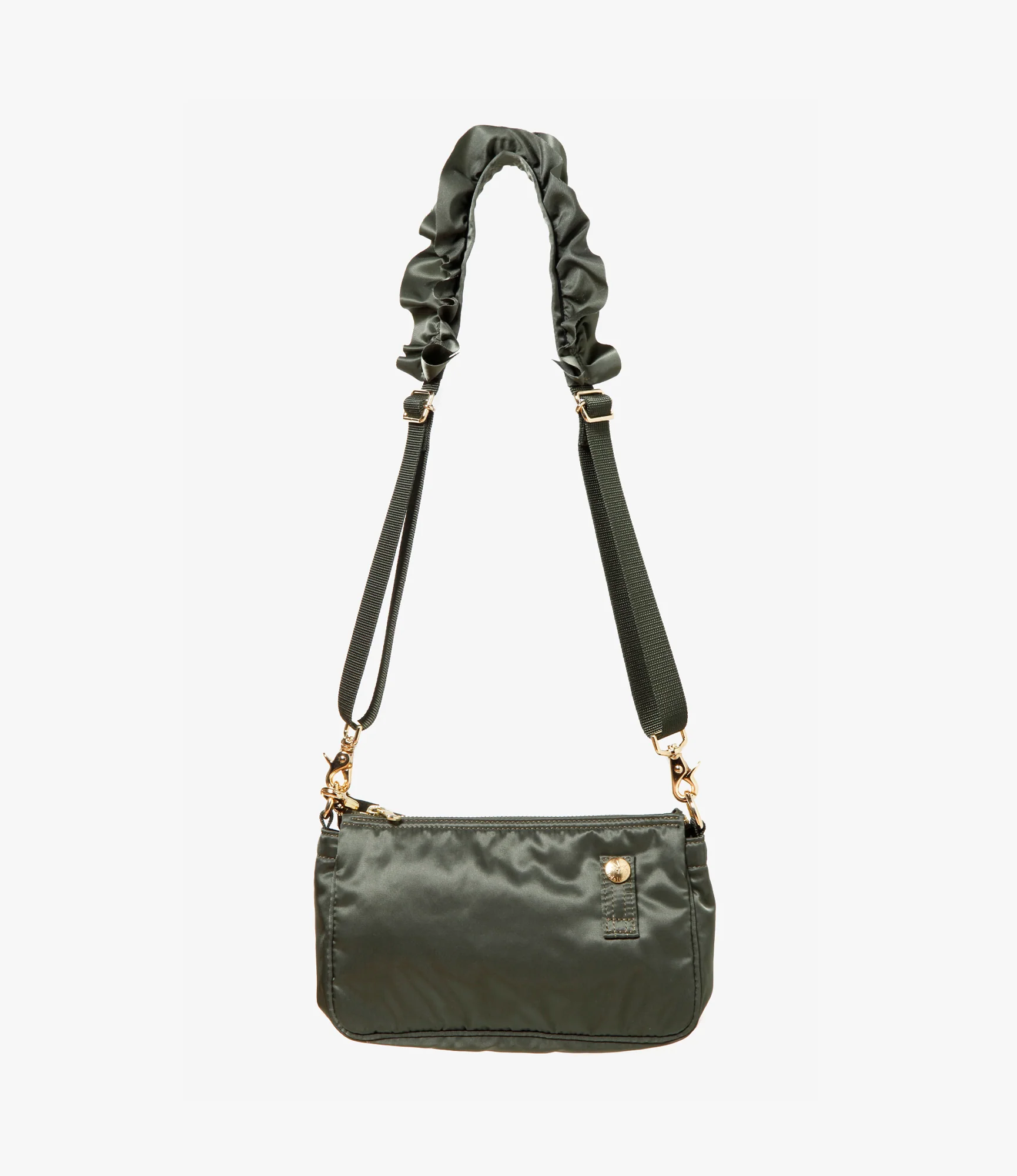Variation Pochette – Olive Satin