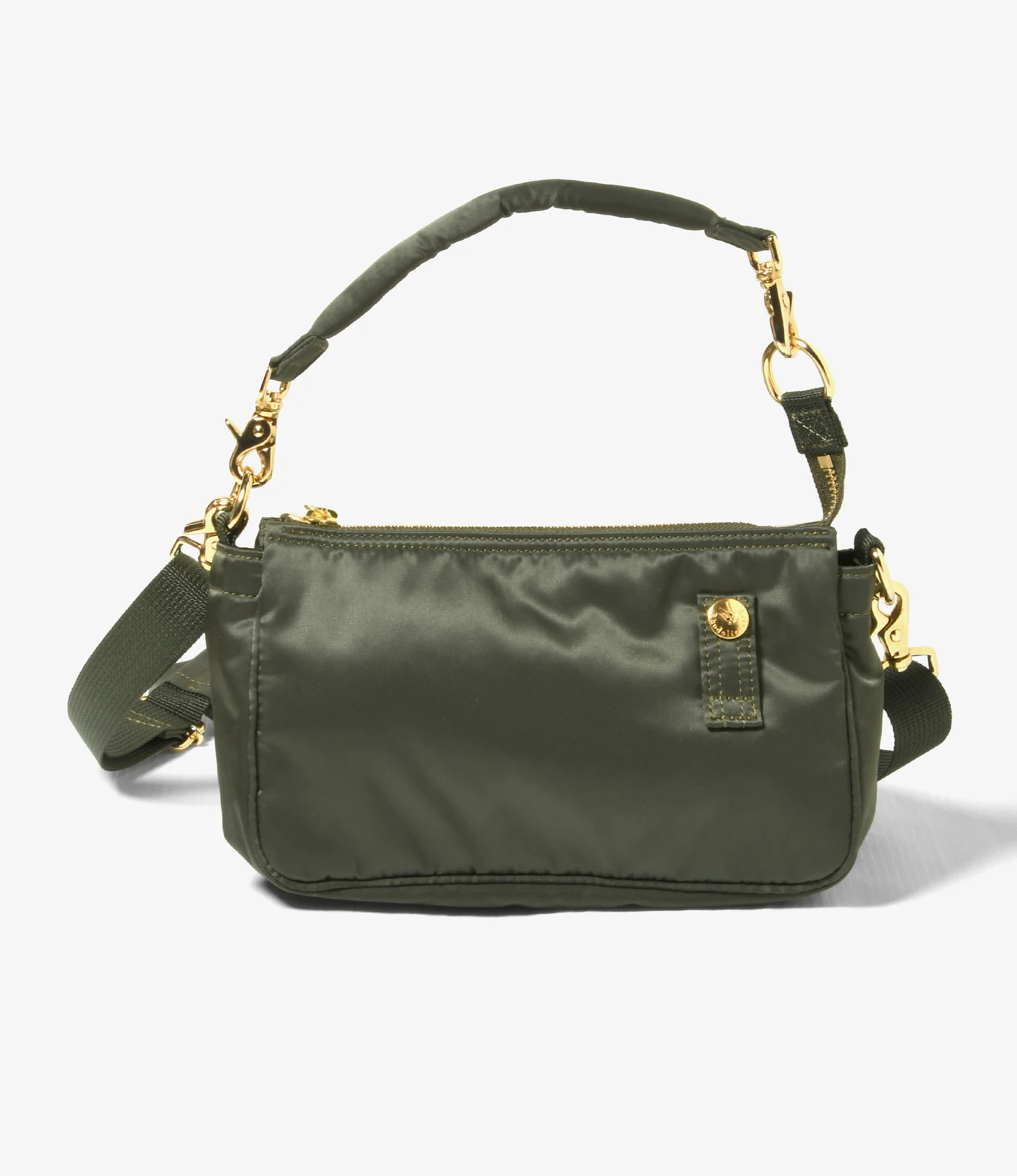 Variation Pochette – Olive Satin - Image 4