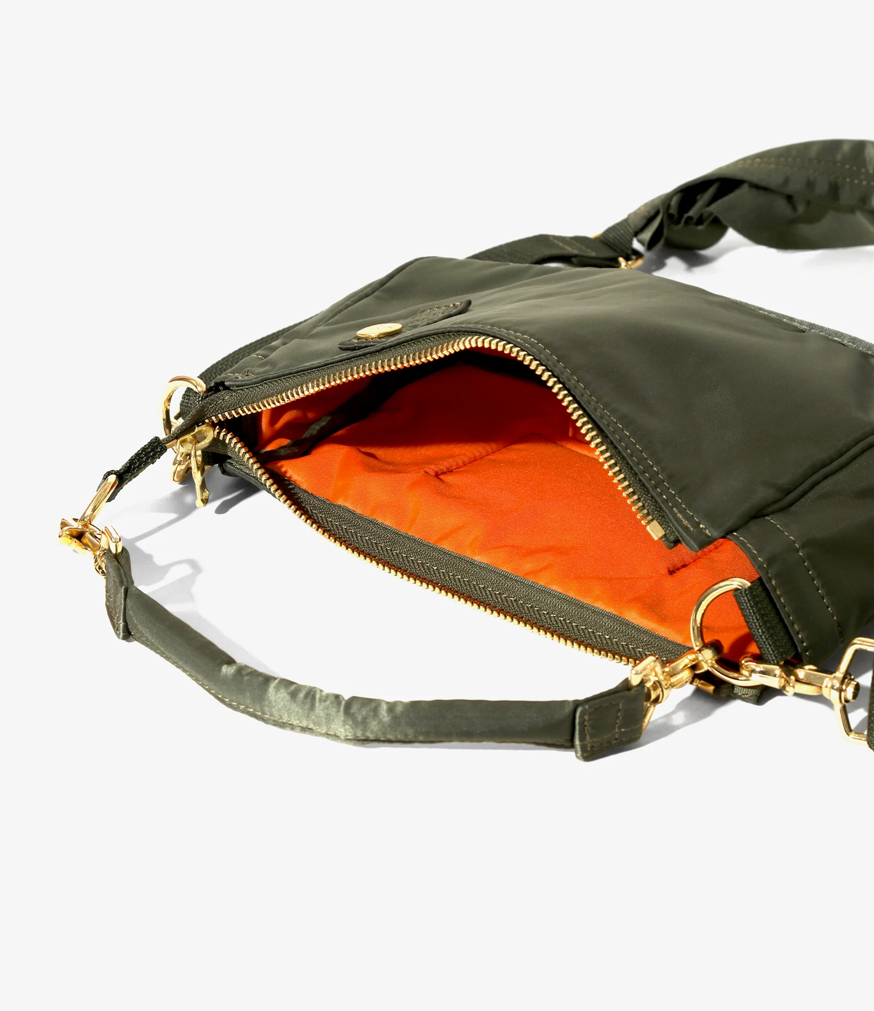 Variation Pochette – Olive Satin - Image 6