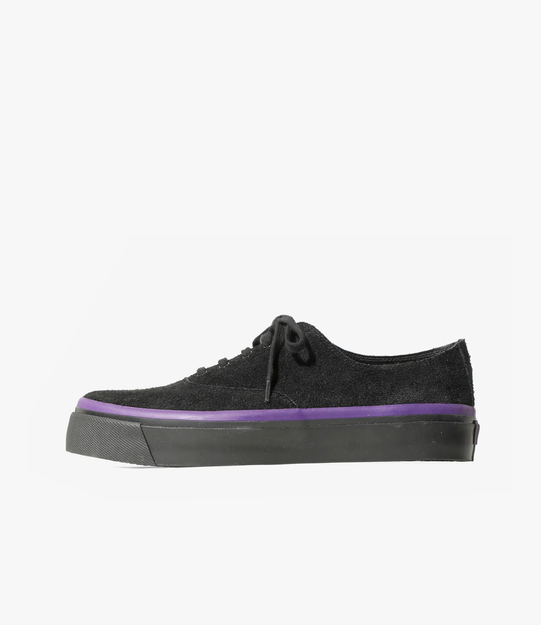 Oxford Sneaker – Black Suede