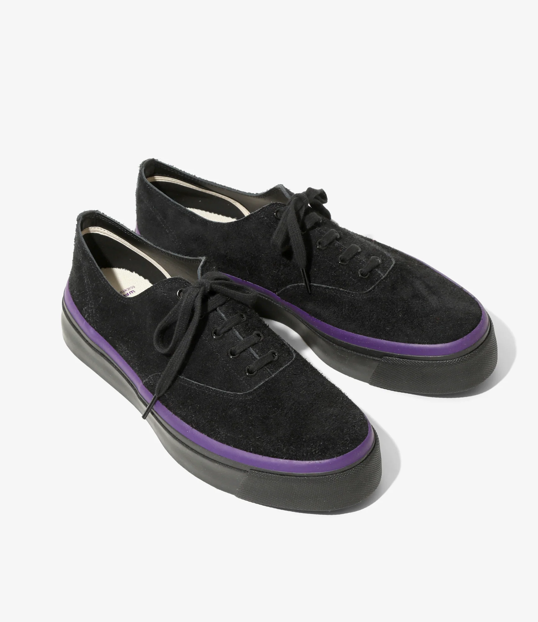 Oxford Sneaker – Black Suede - Image 2