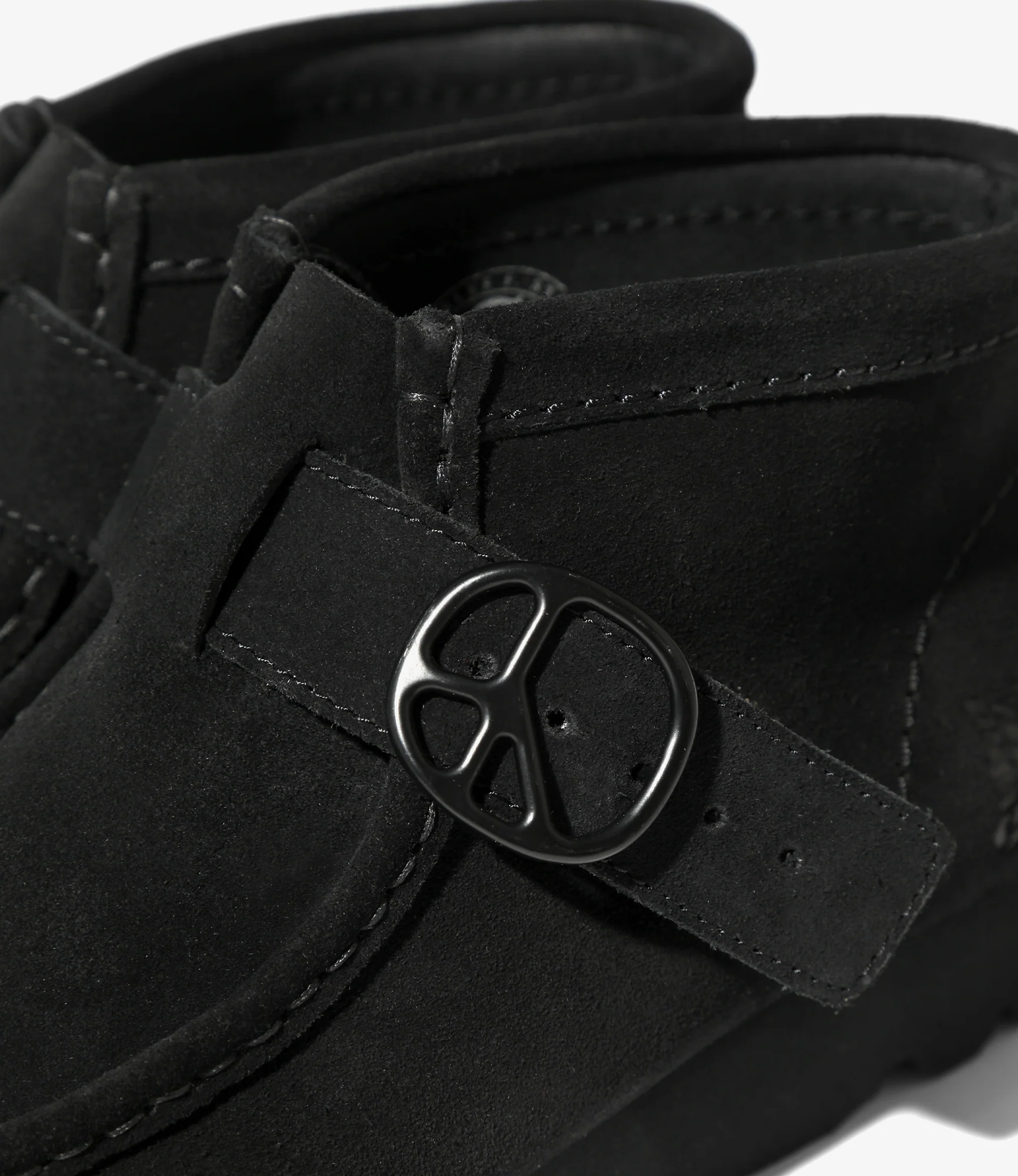 Walla Strap Boot – Black Suede - Image 3