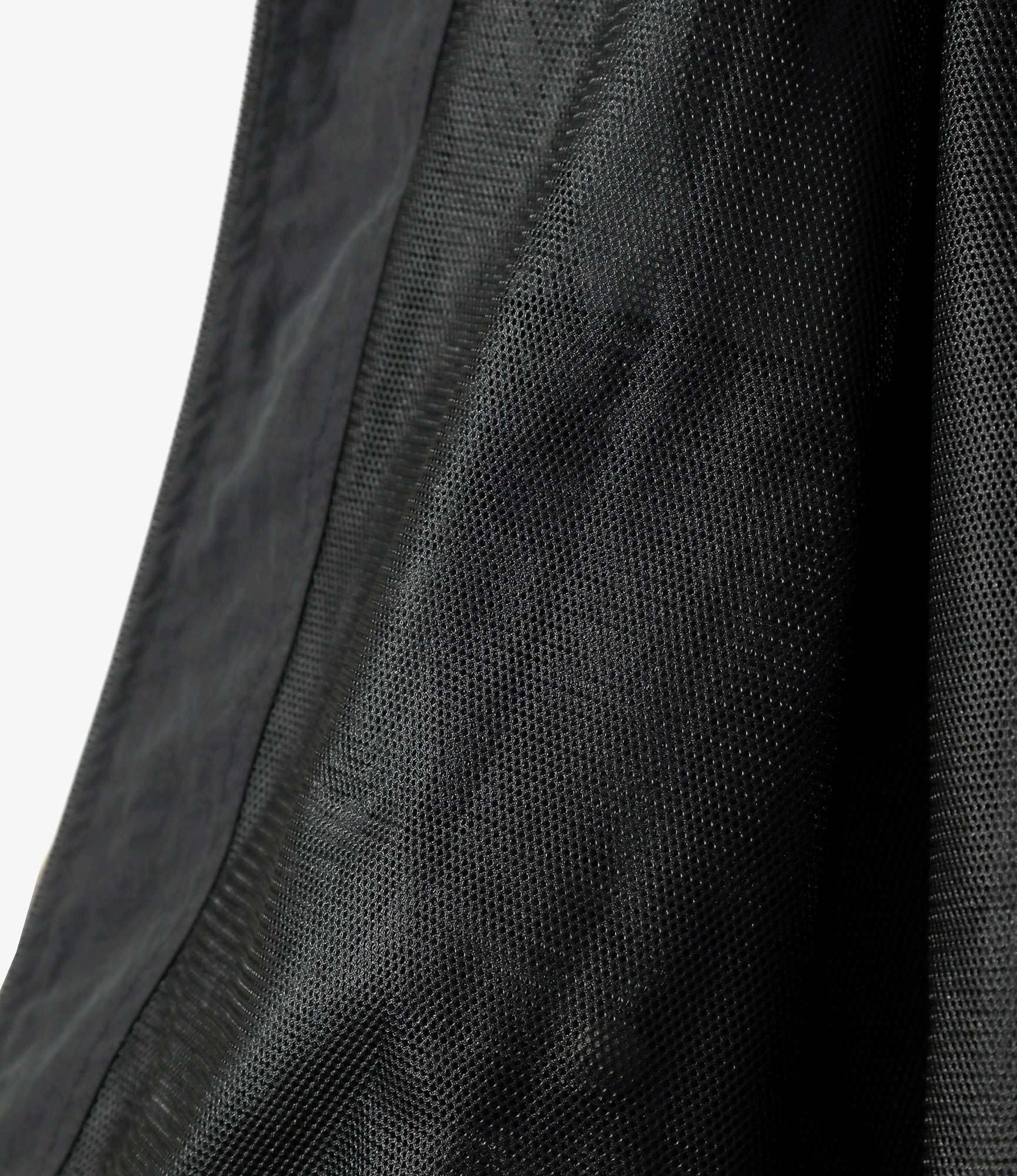 Warm Up Jacket – Black Nylon Tussah - Image 4