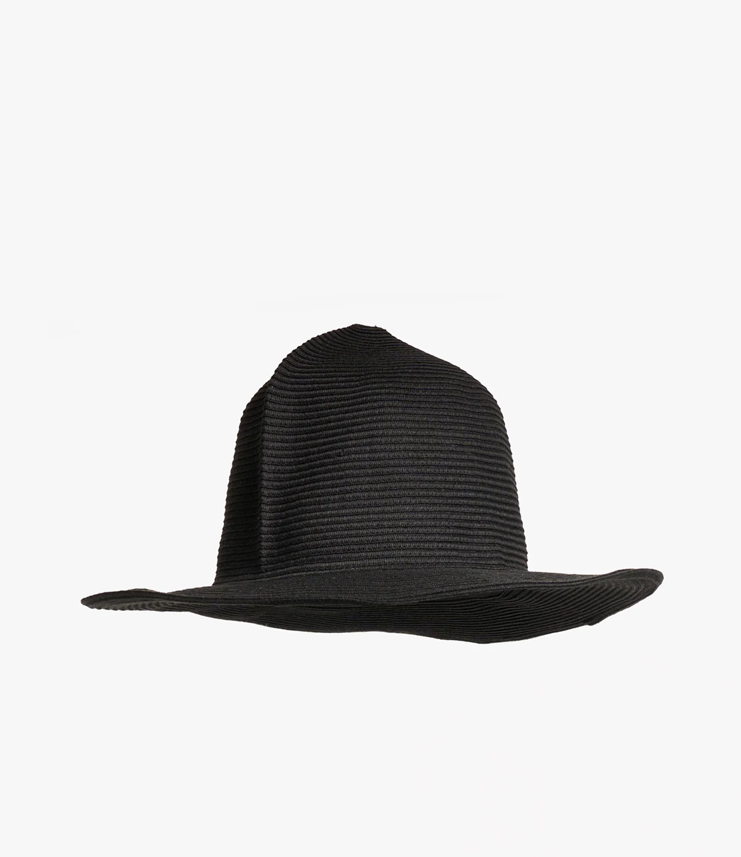 Cotton Braid Colonia Hat – Black