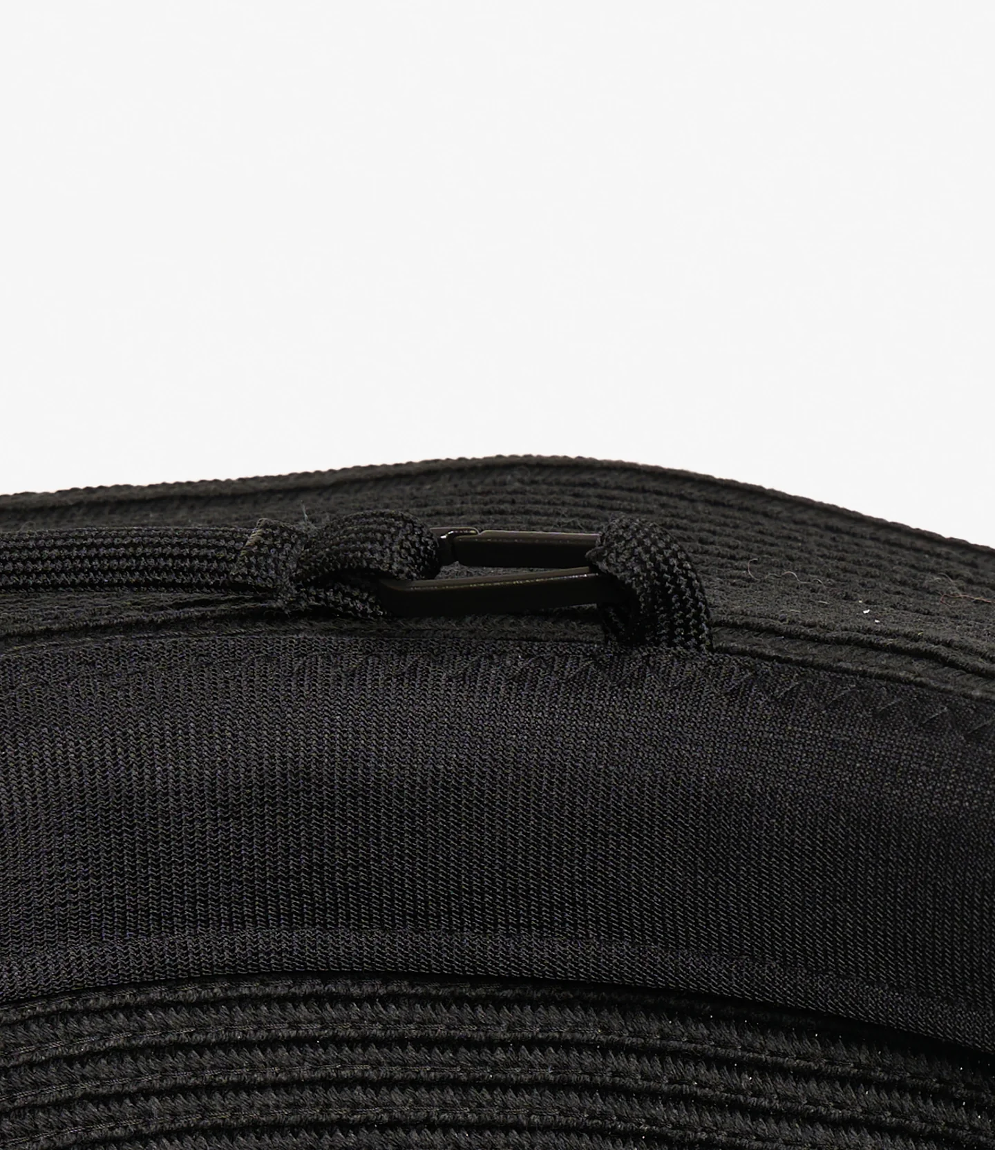 Cotton Braid Colonia Hat – Black - Image 4