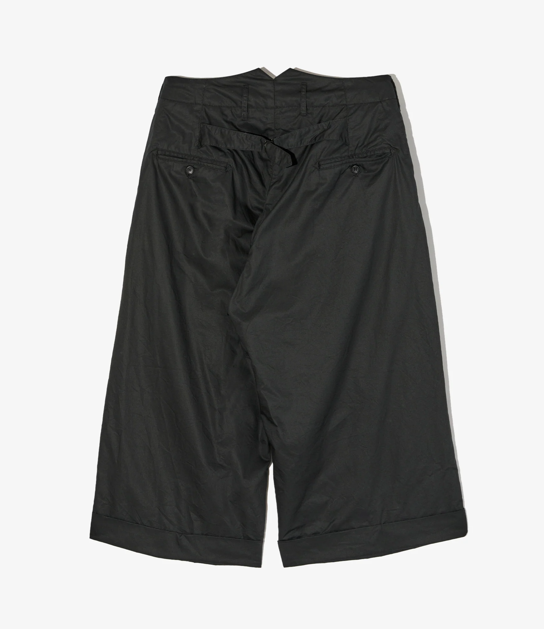 WP 3/4 Pant – Black High Count Twill - Image 2