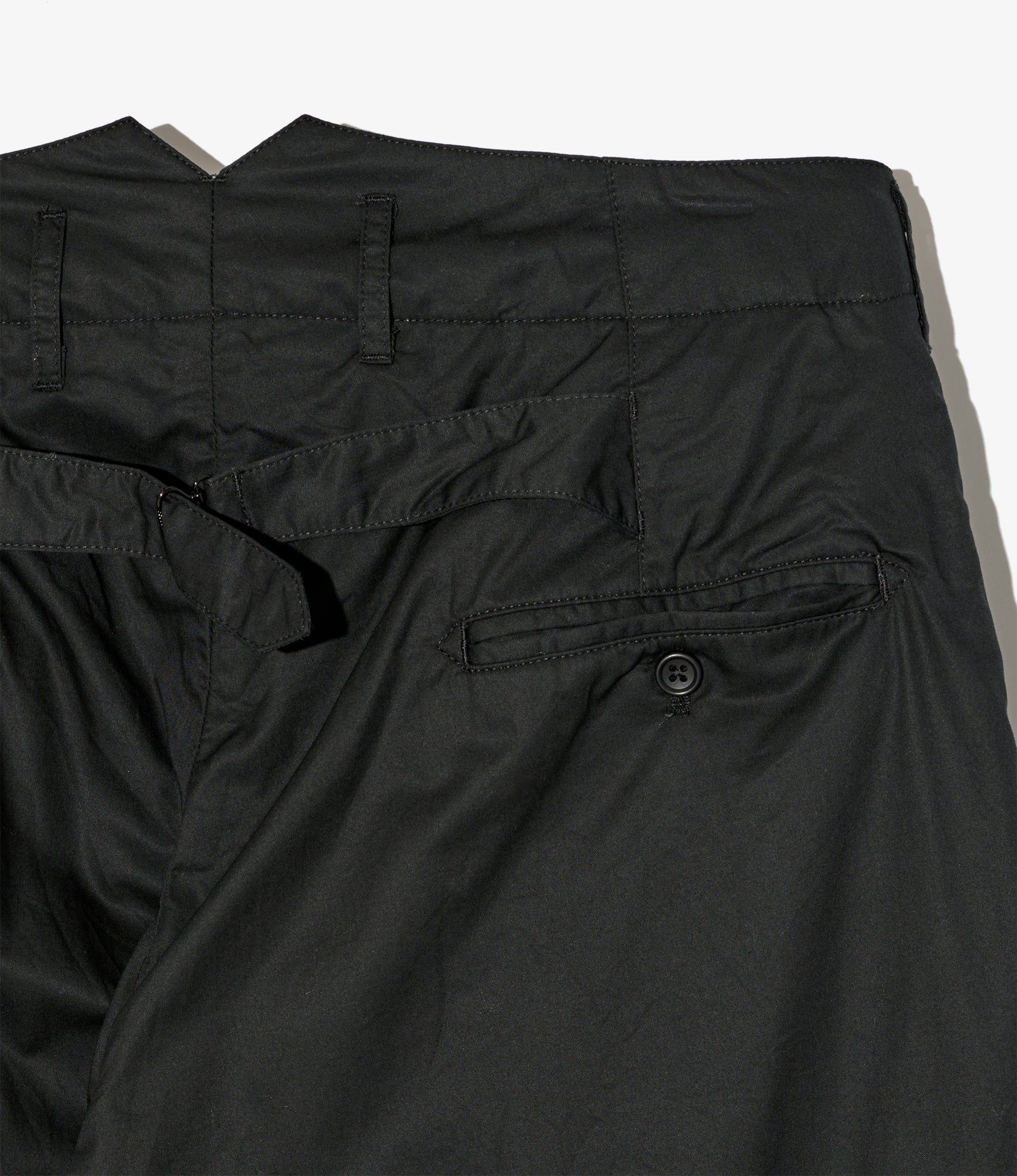 WP 3/4 Pant – Black High Count Twill - Image 4
