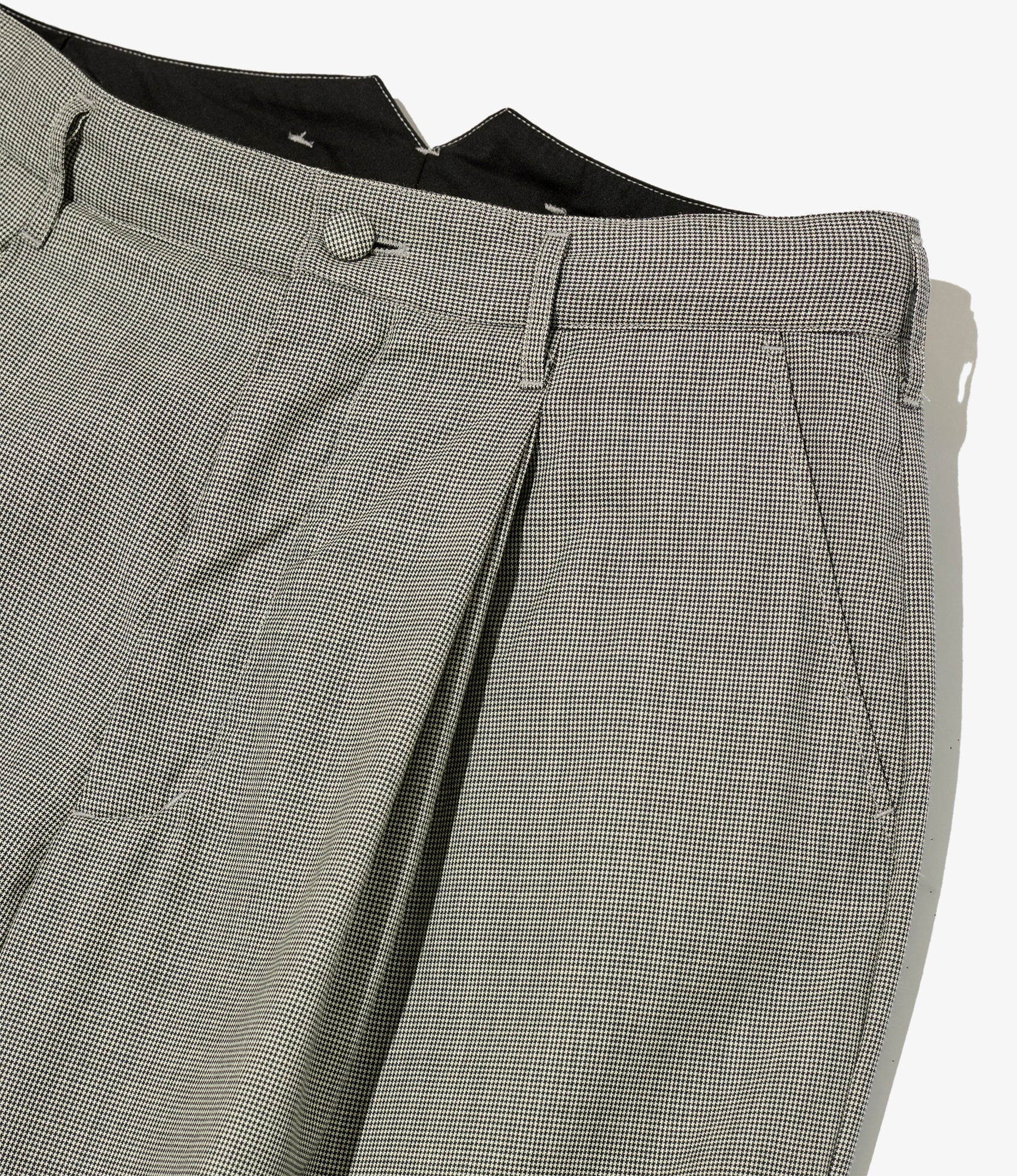 WP 3/4 Pant – Grey Micro Houndstooth Tropical Wool - Image 3