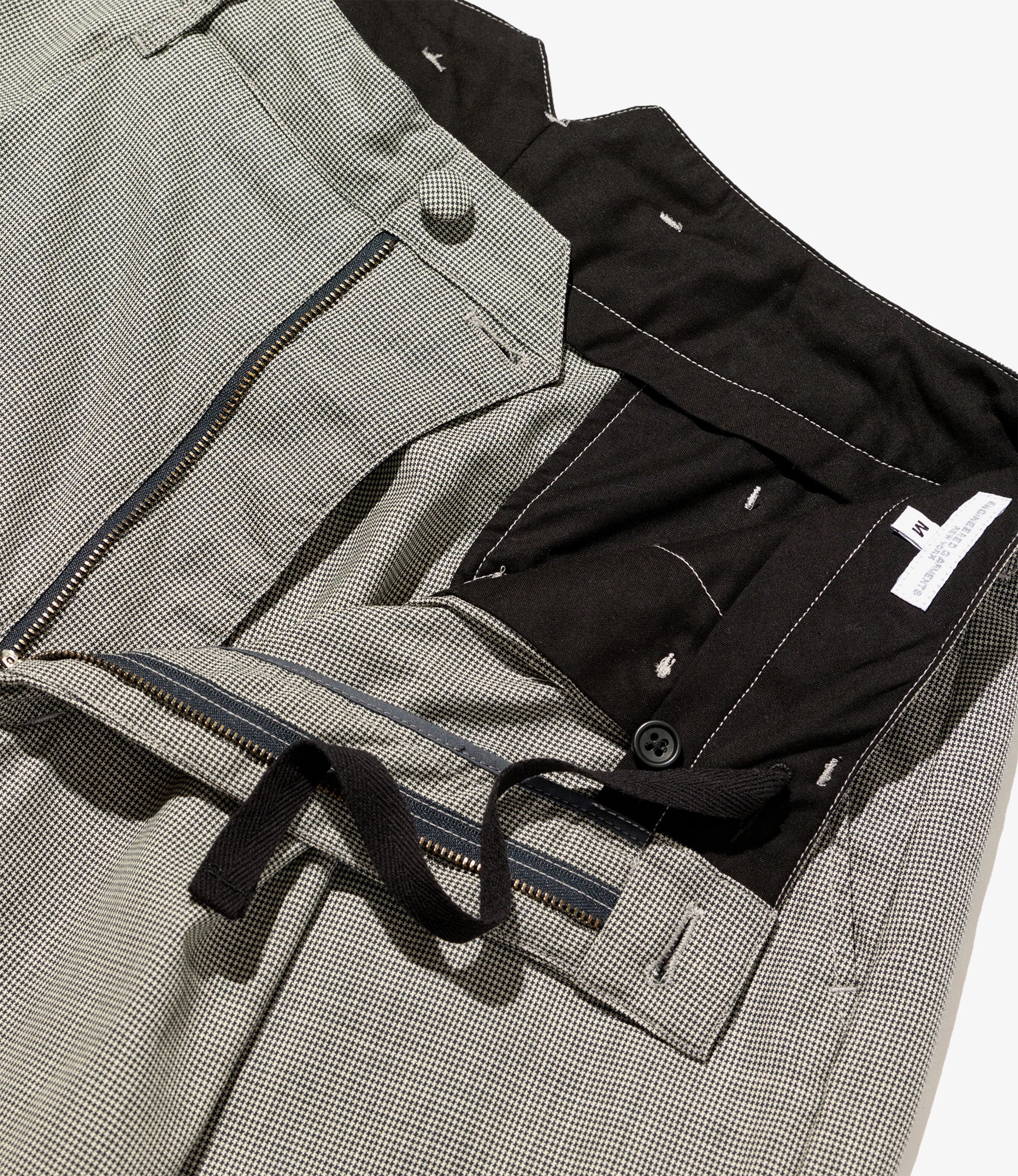 WP 3/4 Pant – Grey Micro Houndstooth Tropical Wool - Image 6