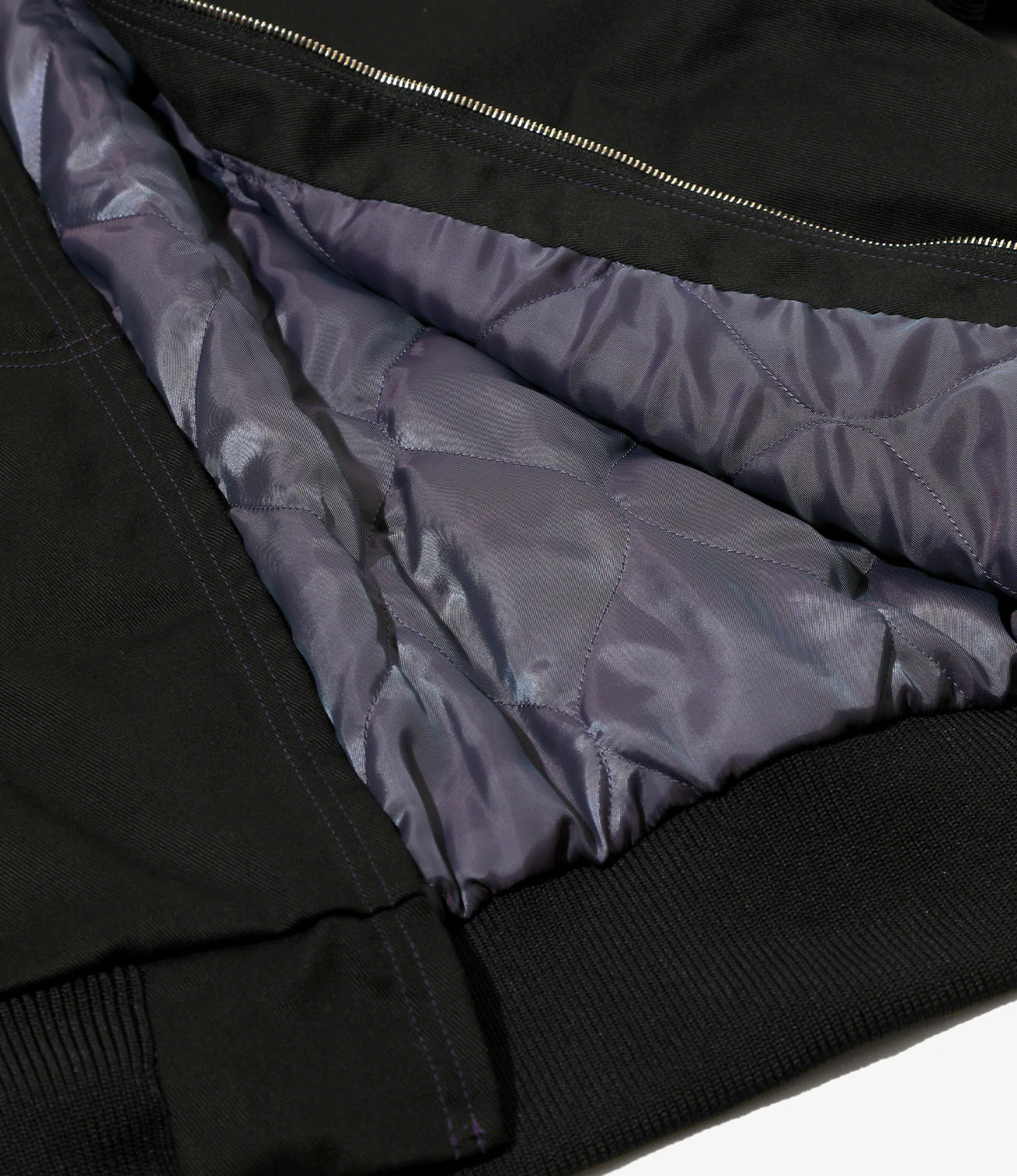 Zipped Work Hoodie – Black Twill - Image 4